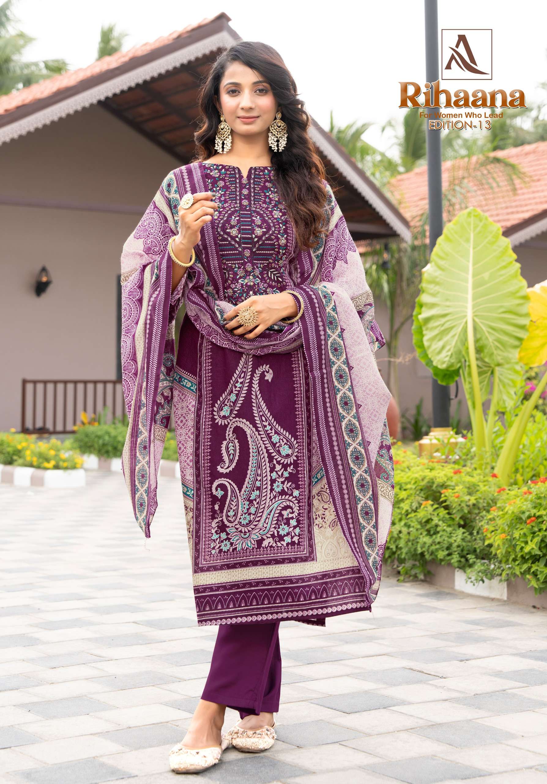 ALOK SUITS RIHAANA VOL 13