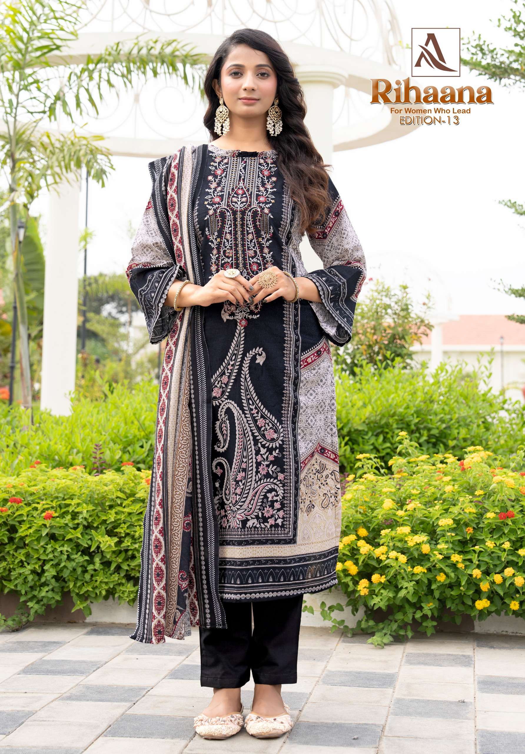 ALOK SUITS RIHAANA VOL 13