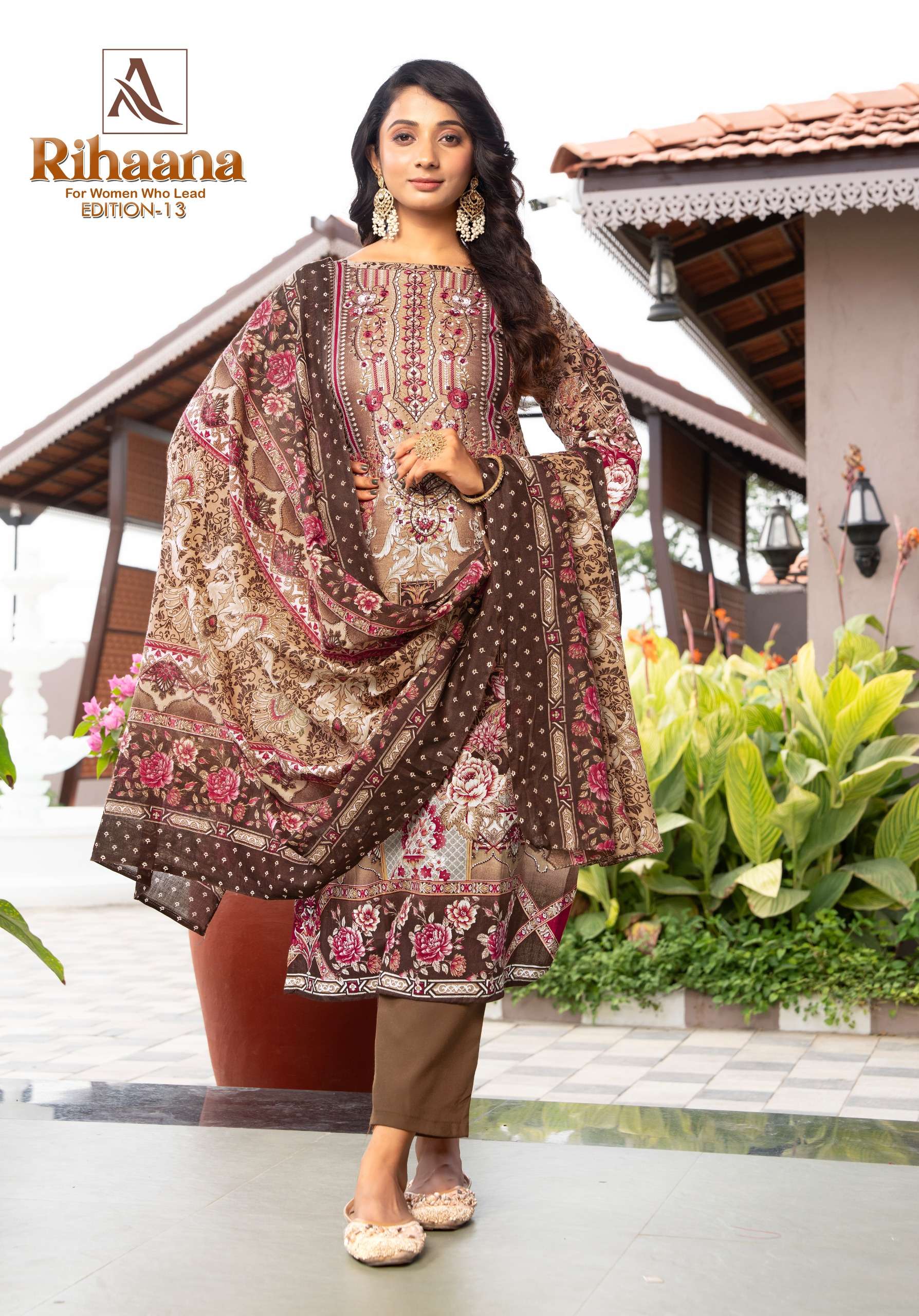 ALOK SUITS RIHAANA VOL 13