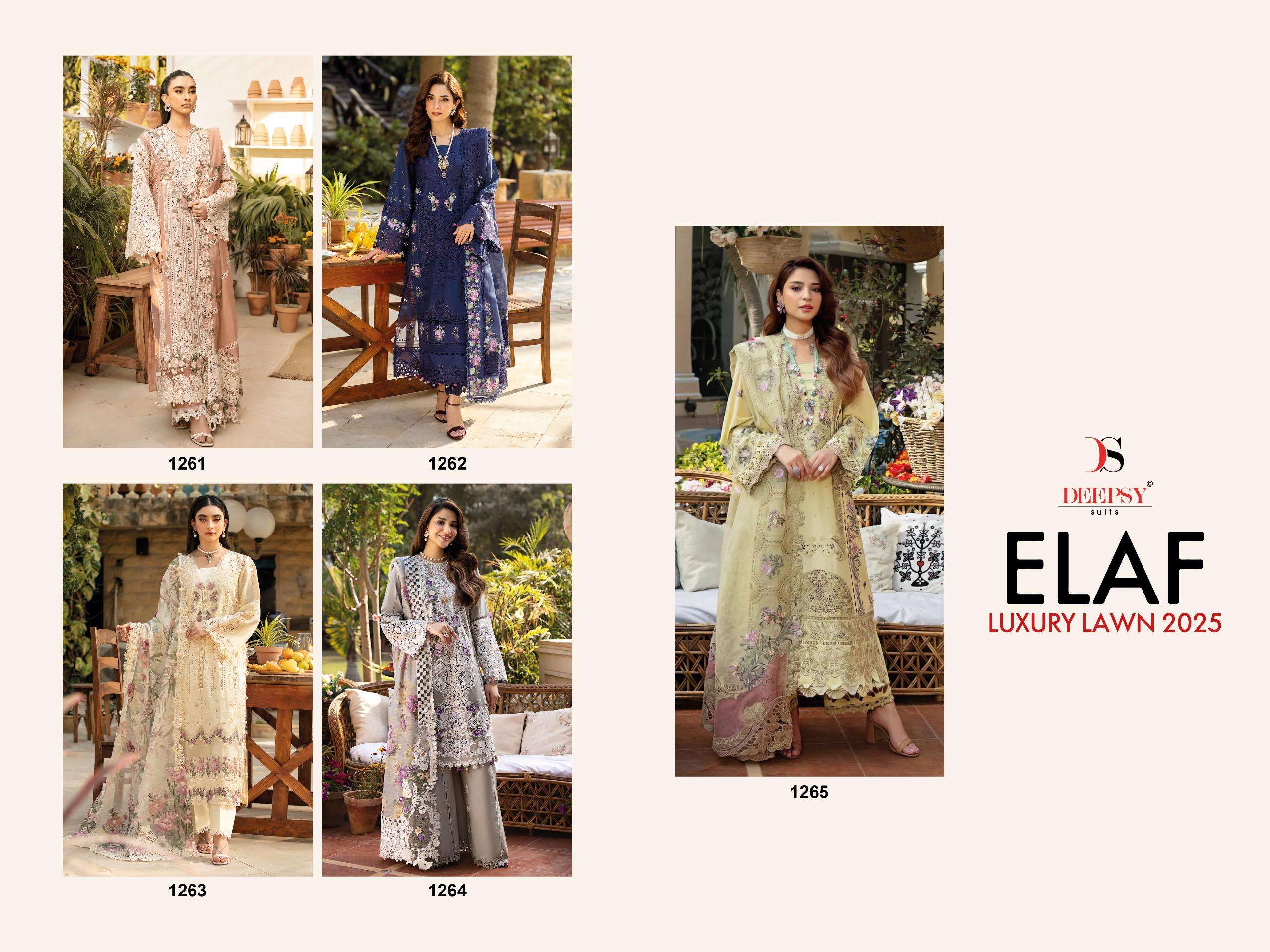 DEEPSY SUITS ELAF LUXURY LAWN 25 