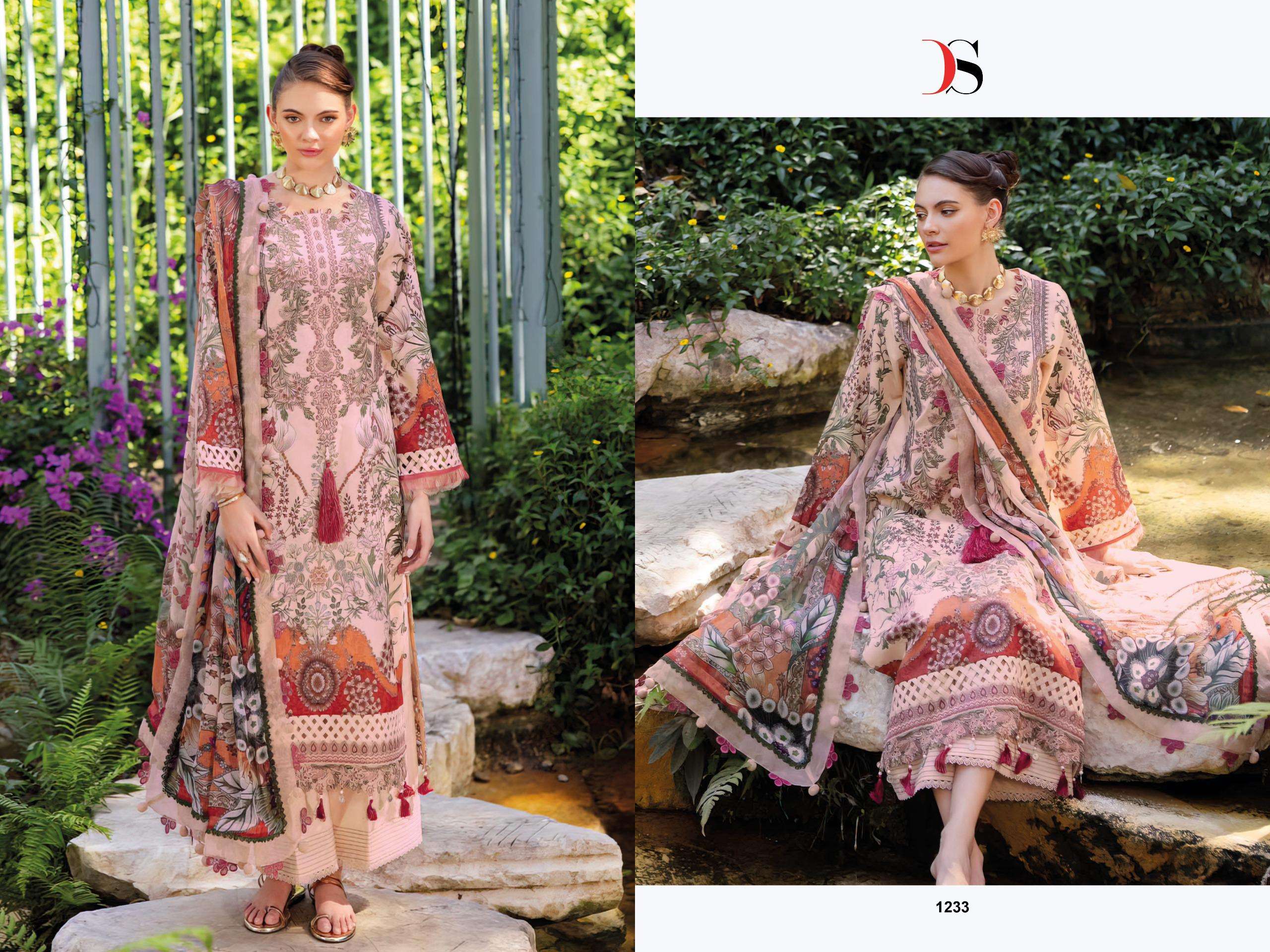 DEEPSY SUITS JADE BLISS LAWN 25
