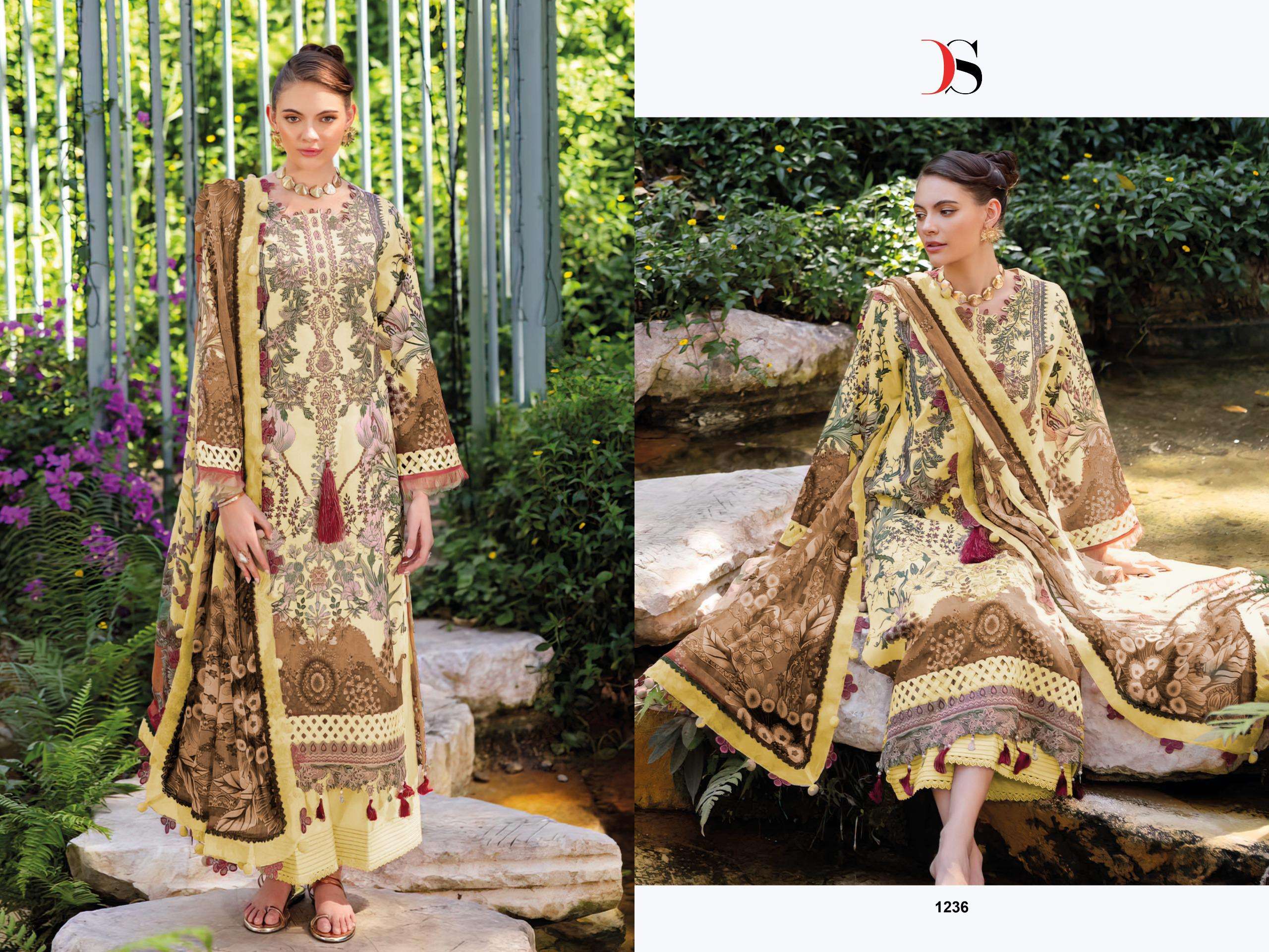 DEEPSY SUITS JADE BLISS LAWN 25