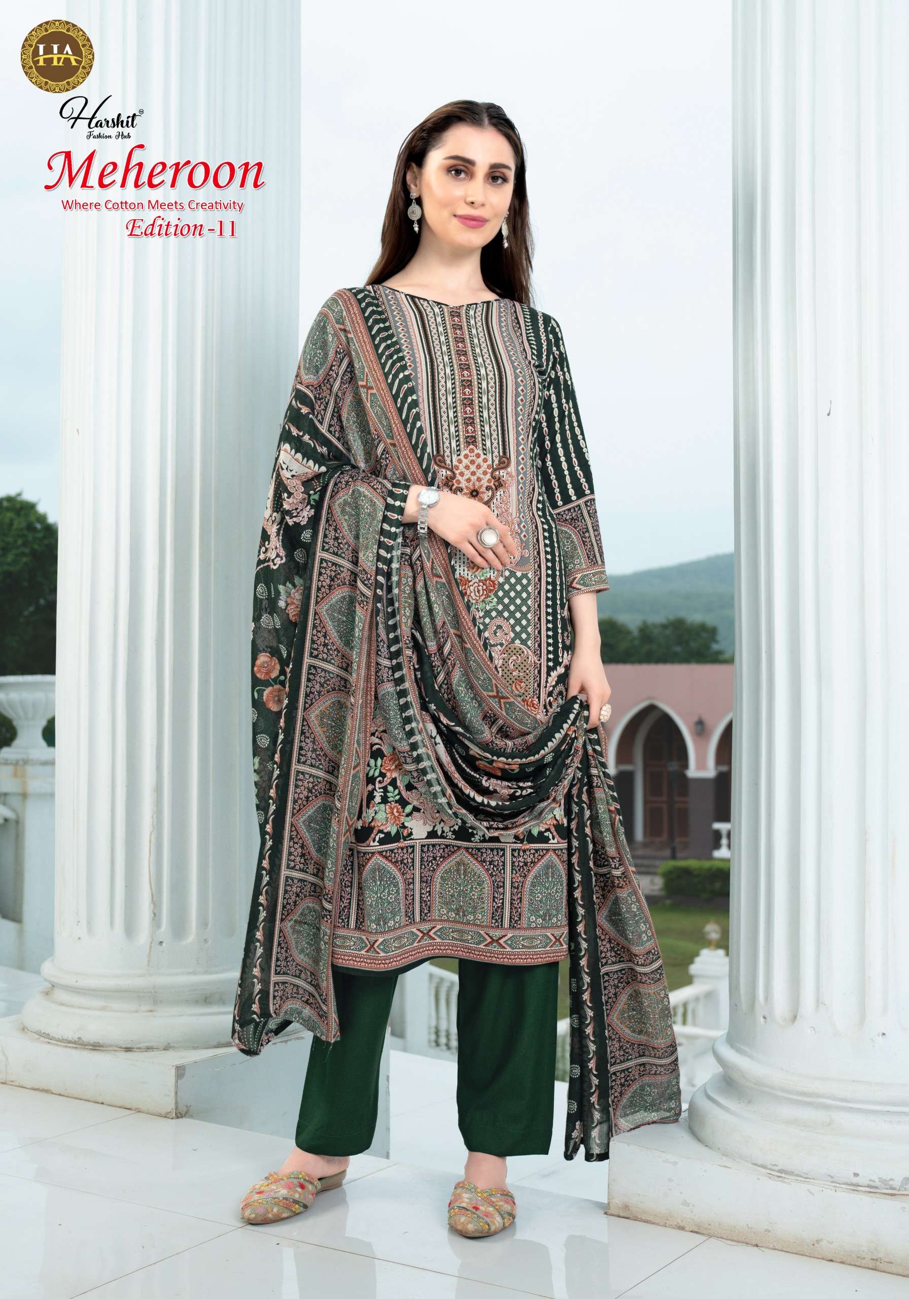 HARSHIT FASHION HUB MEHEROON EDITION VOL 11