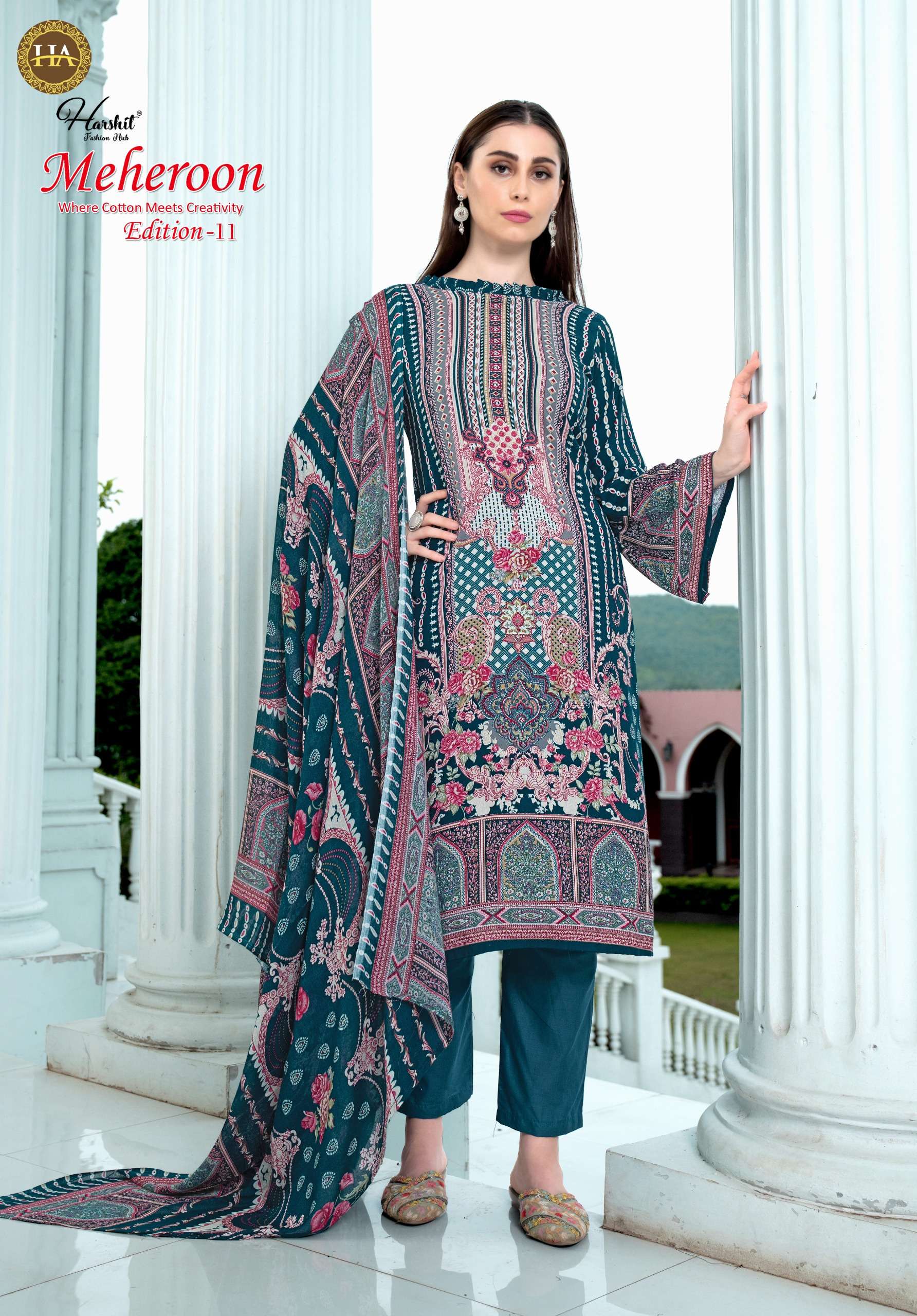 HARSHIT FASHION HUB MEHEROON EDITION VOL 11