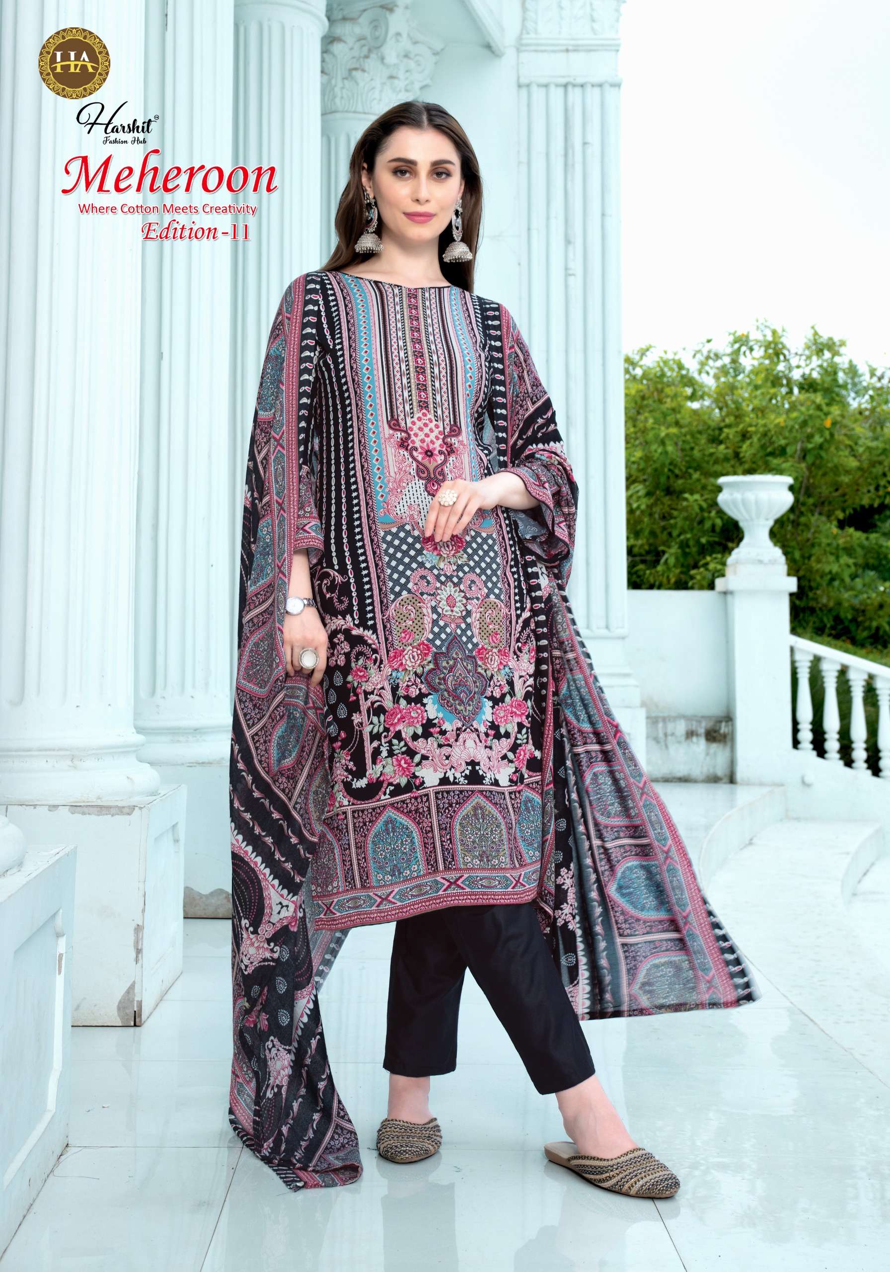 HARSHIT FASHION HUB MEHEROON EDITION VOL 11