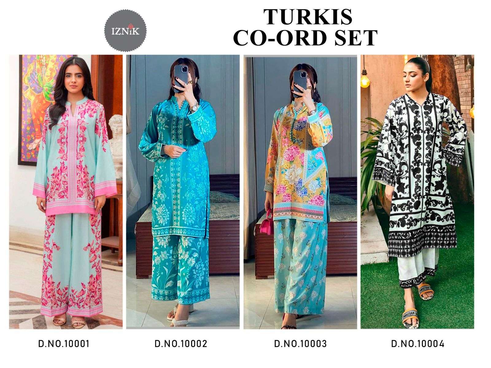  IZNIK TURKIS CO-ORD SET COLLECTION