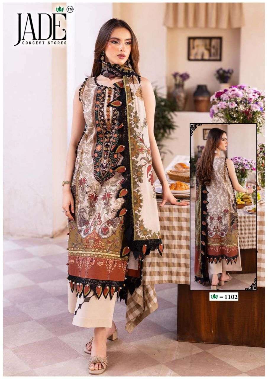 JADE CRIMSON EXCLUSIVE HEAVY LAWN COLLECTION VOL 11 NEW DESIGNS 