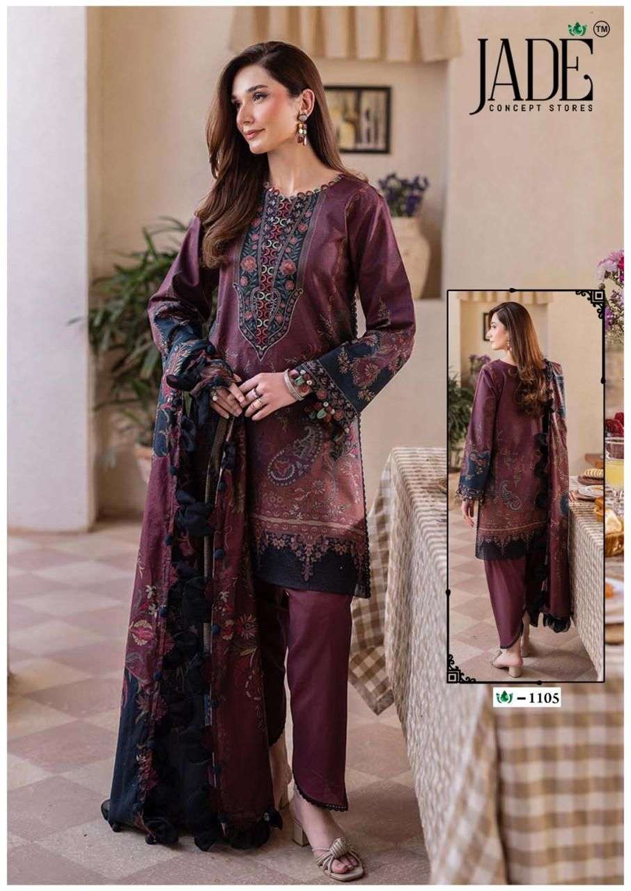 JADE CRIMSON EXCLUSIVE HEAVY LAWN COLLECTION VOL 11 NEW DESIGNS 