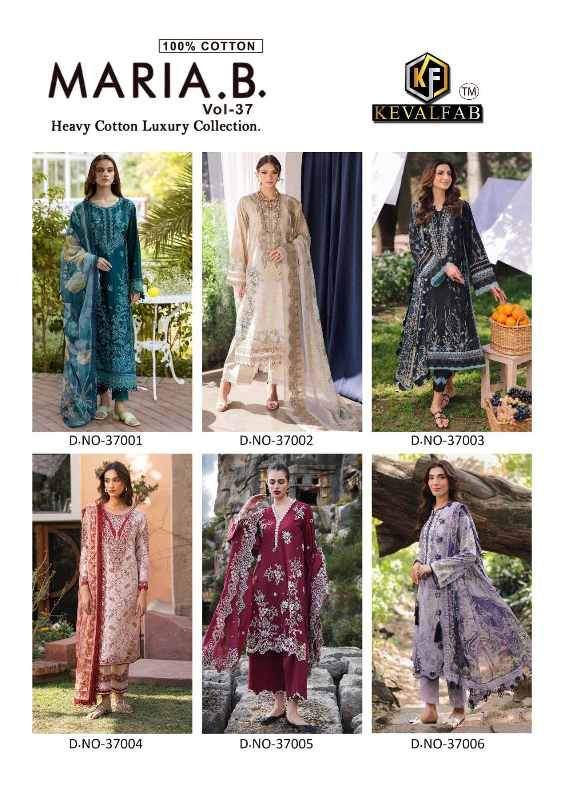 KEVAL FAB MARIA B VOL 37 