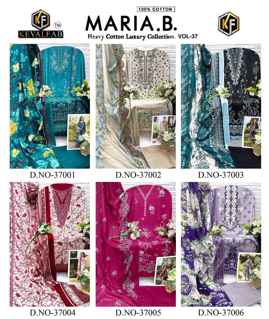 KEVAL FAB MARIA B VOL 37 