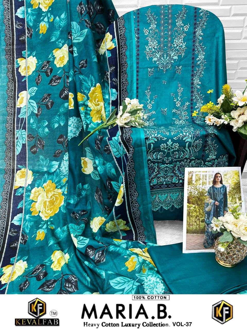 KEVAL FAB MARIA B VOL 37 