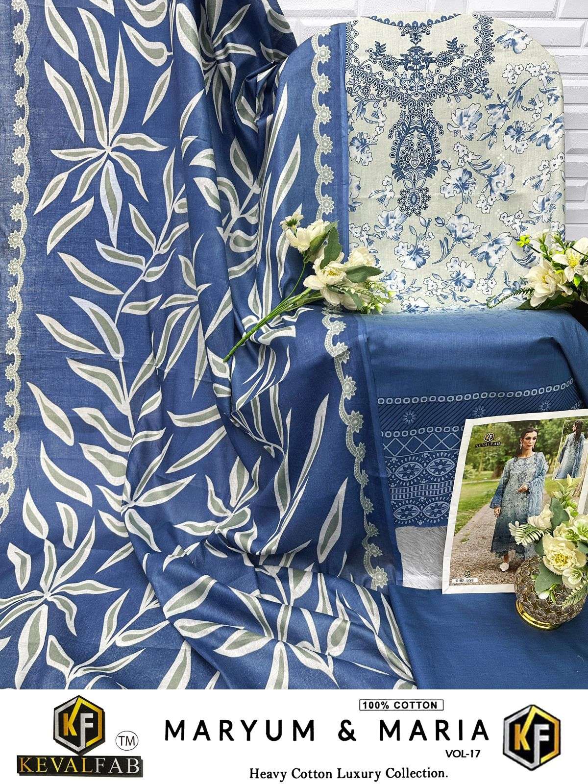 KEVAL FAB MARYUM & MARIA VOL 17 