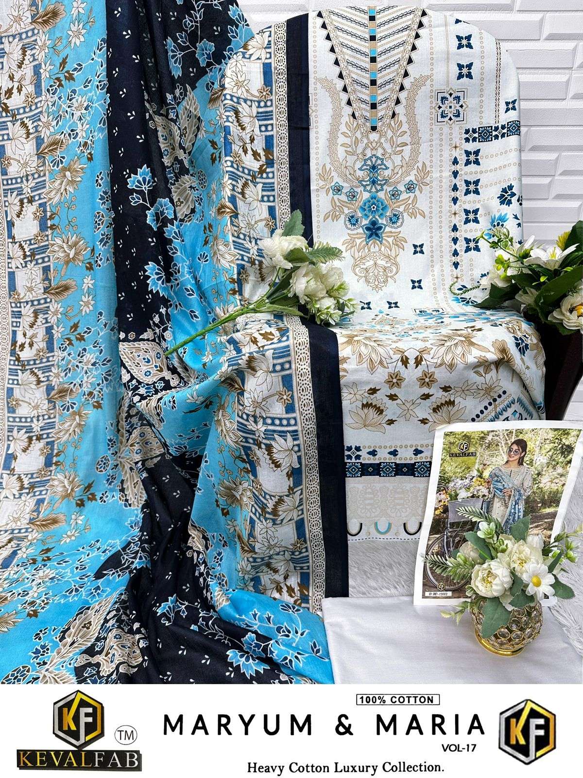 KEVAL FAB MARYUM & MARIA VOL 17 