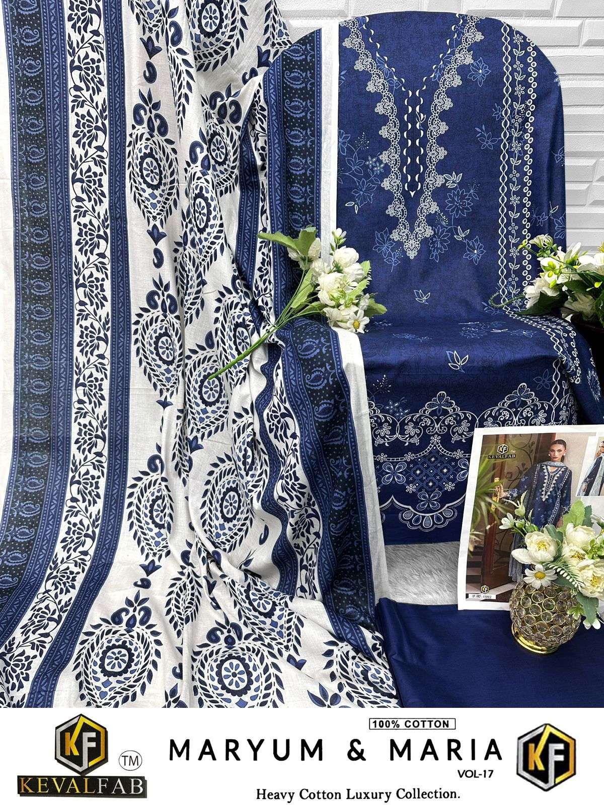 KEVAL FAB MARYUM & MARIA VOL 17 