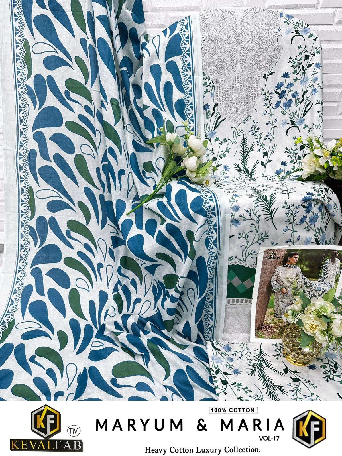 KEVAL FAB MARYUM & MARIA VOL 17 