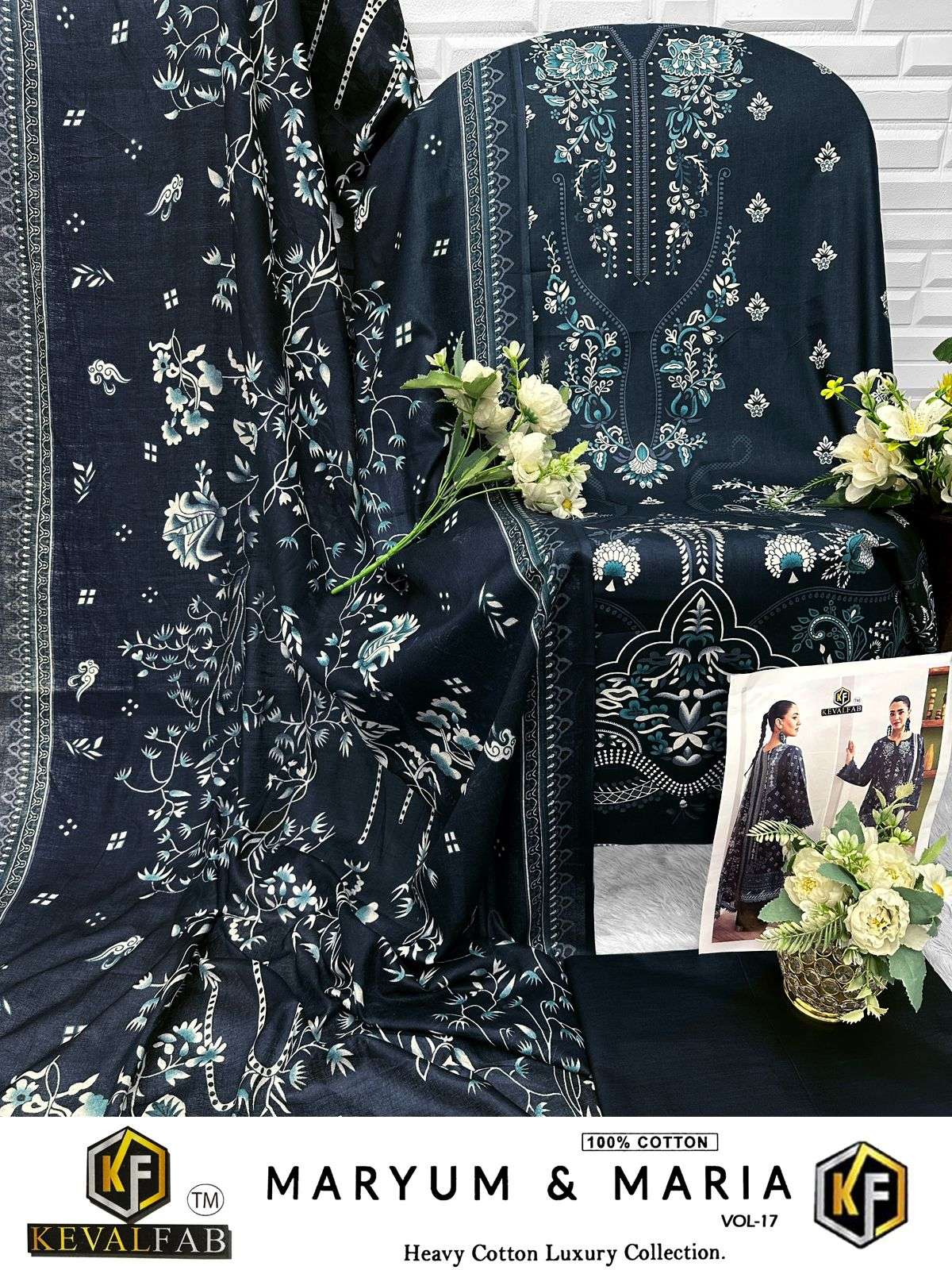 KEVAL FAB MARYUM & MARIA VOL 17 