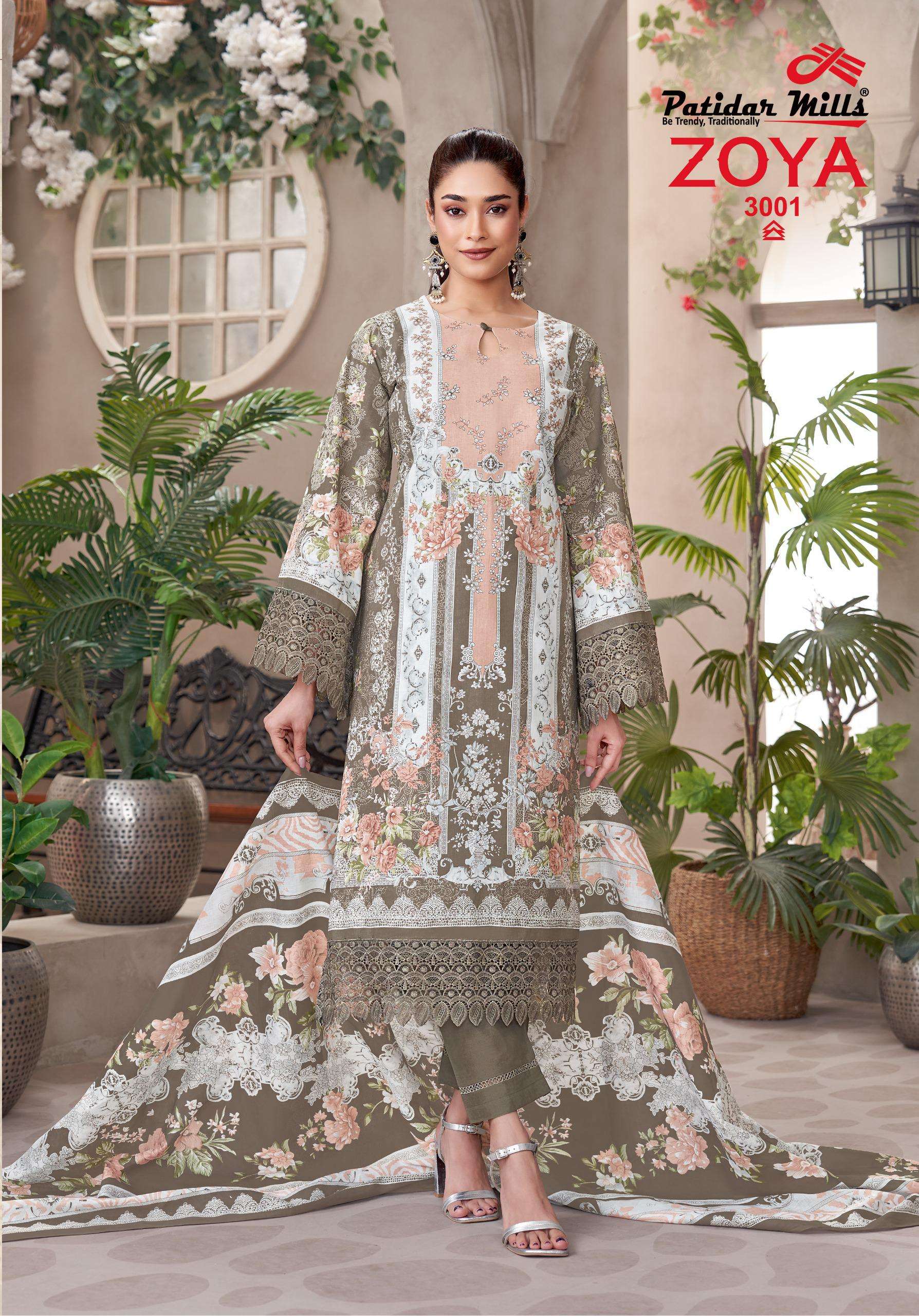 PATIDAR MILLS ZOYA VOL 3 