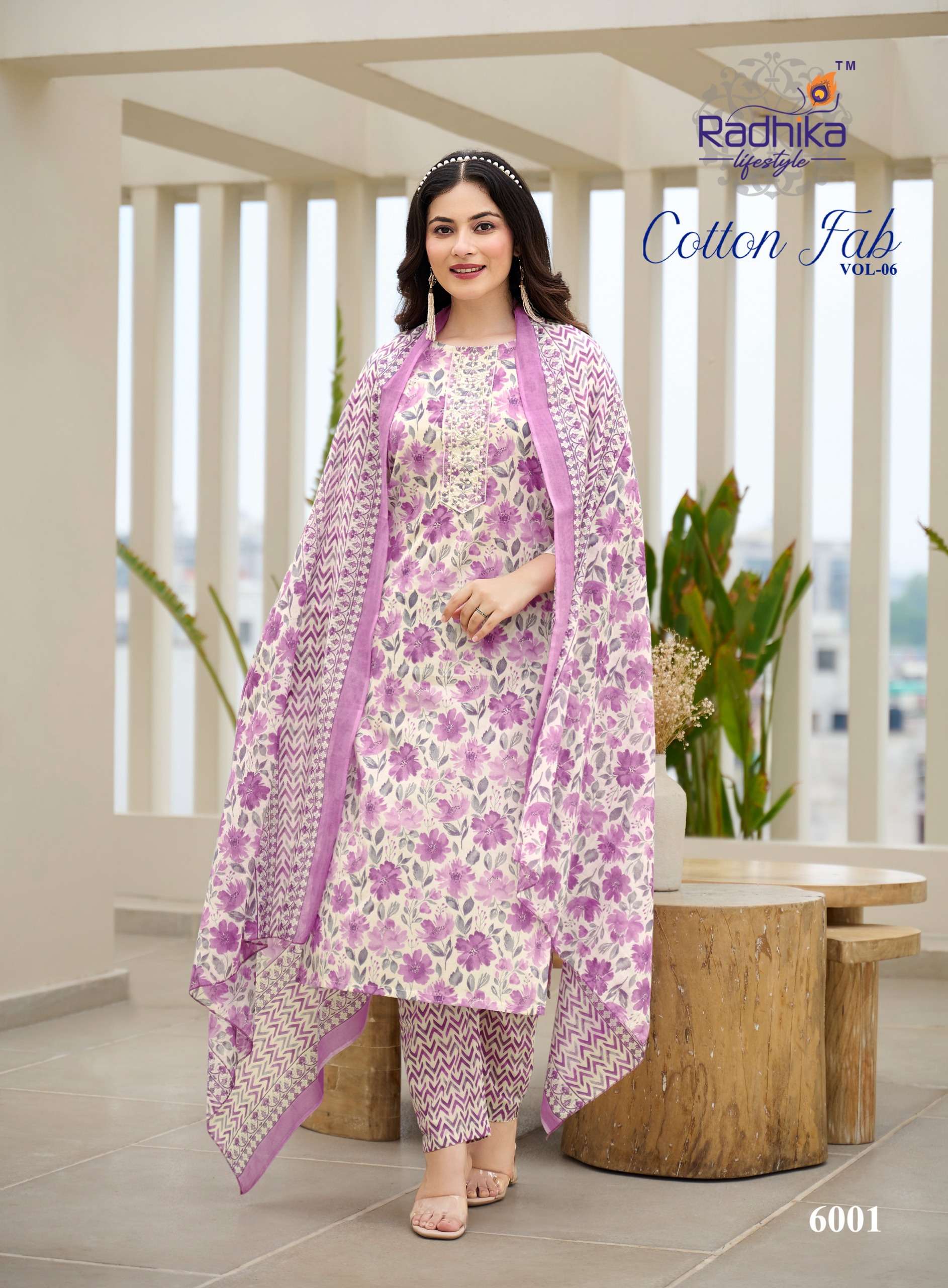 RADHIKA LIFESTYLE COTTON FAB VOL 6