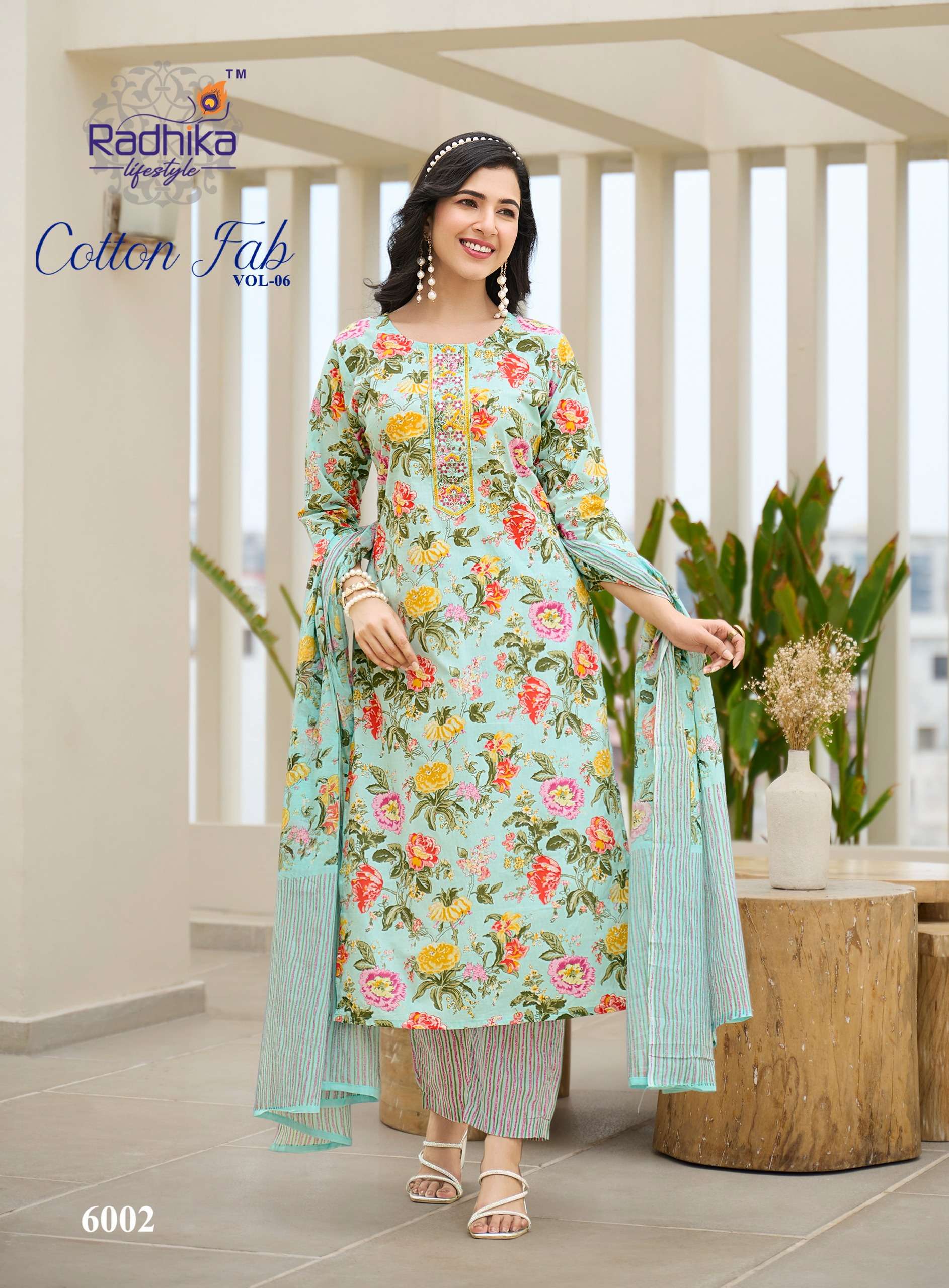 RADHIKA LIFESTYLE COTTON FAB VOL 6