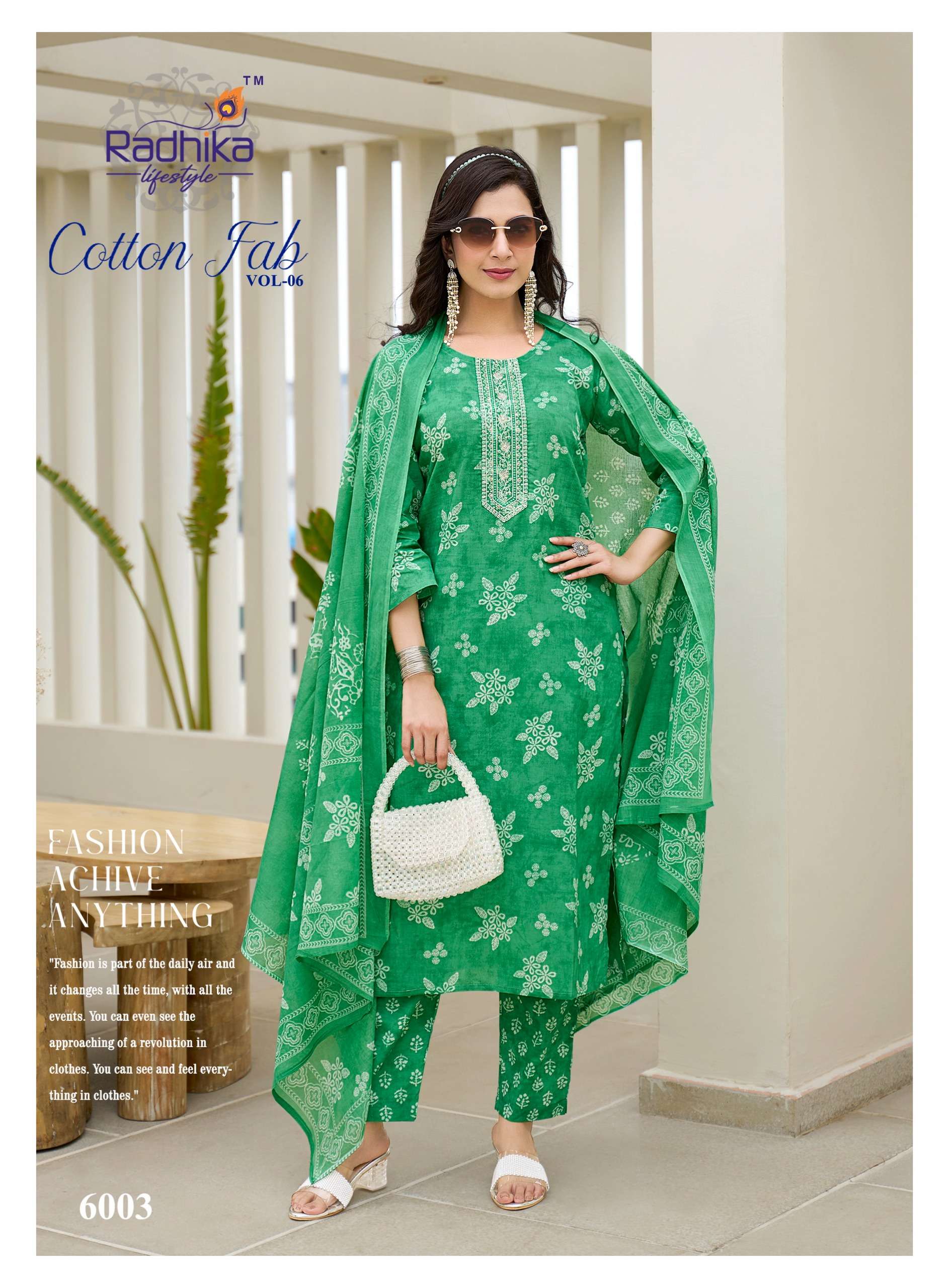 RADHIKA LIFESTYLE COTTON FAB VOL 6
