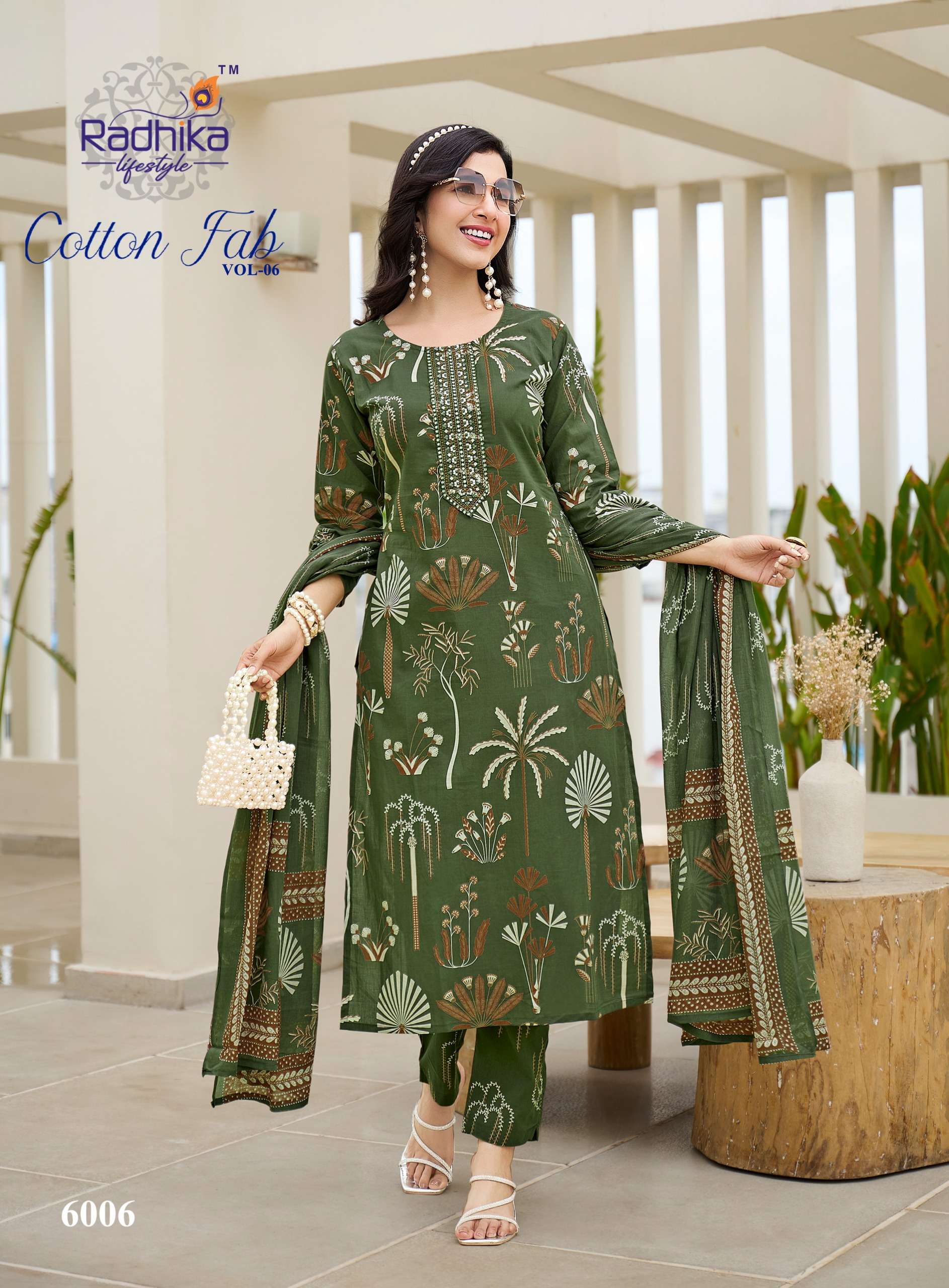 RADHIKA LIFESTYLE COTTON FAB VOL 6
