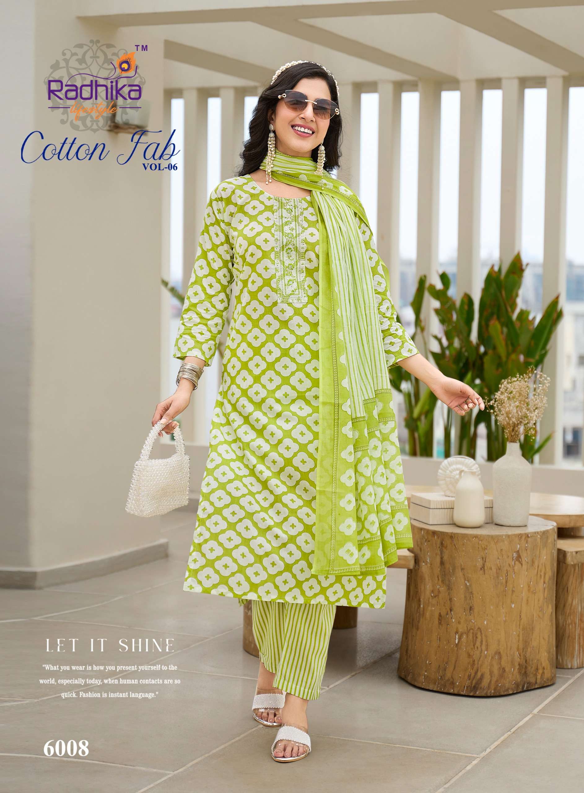 RADHIKA LIFESTYLE COTTON FAB VOL 6