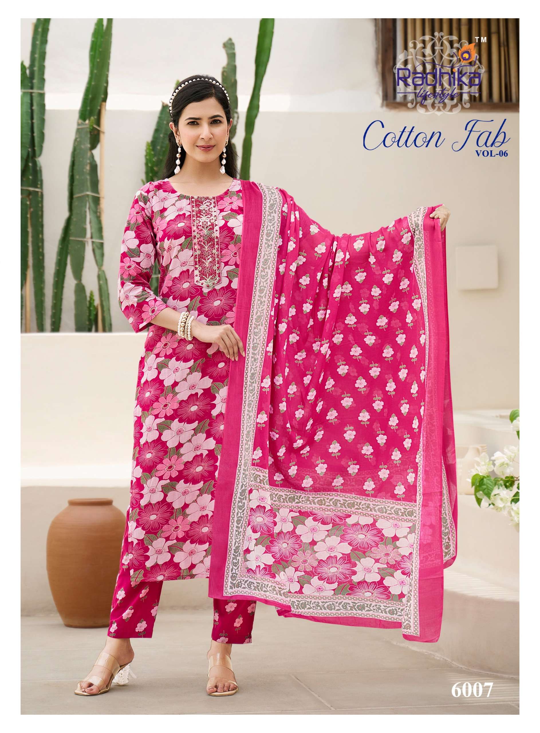 RADHIKA LIFESTYLE COTTON FAB VOL 6