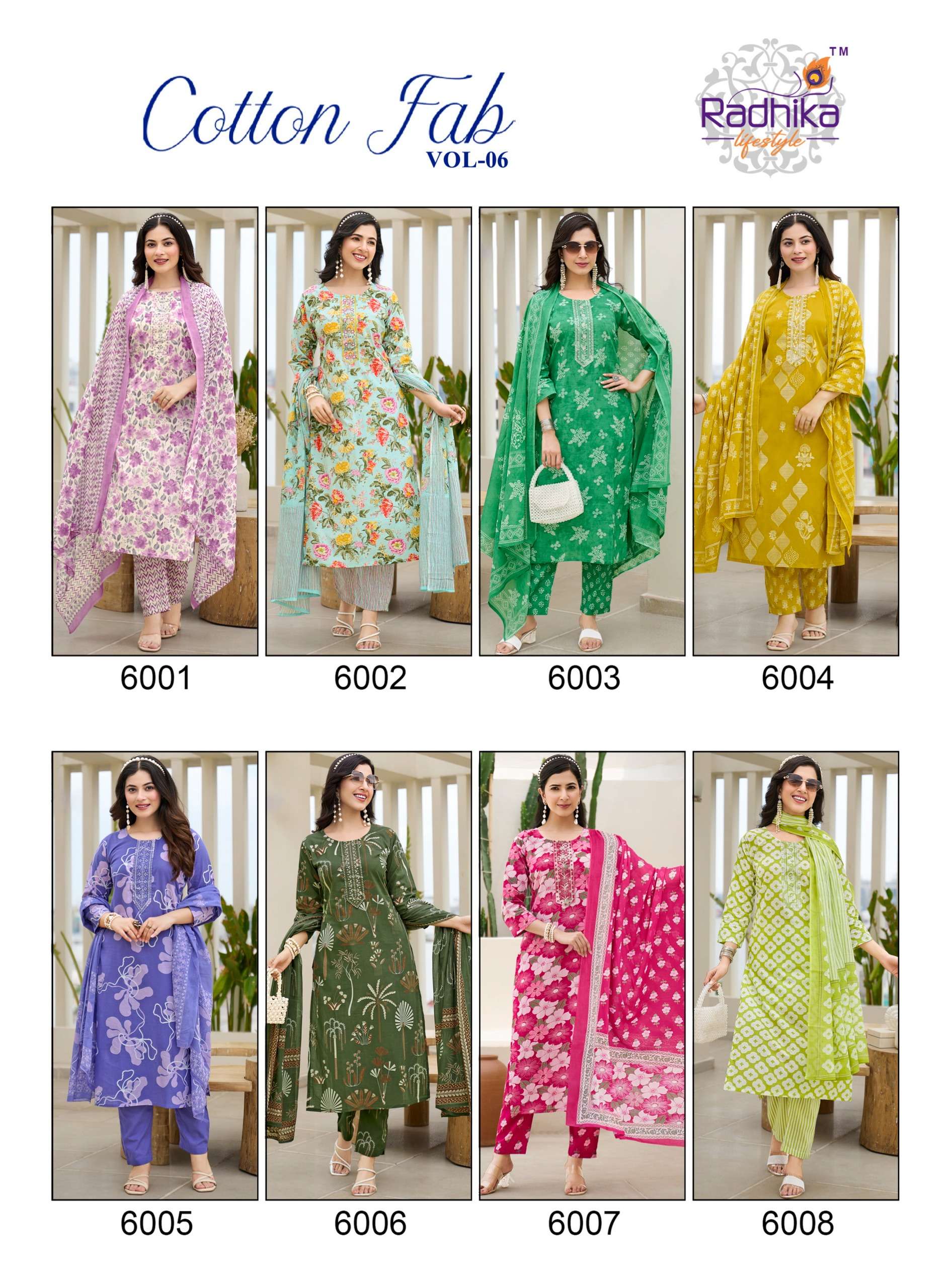 RADHIKA LIFESTYLE COTTON FAB VOL 6