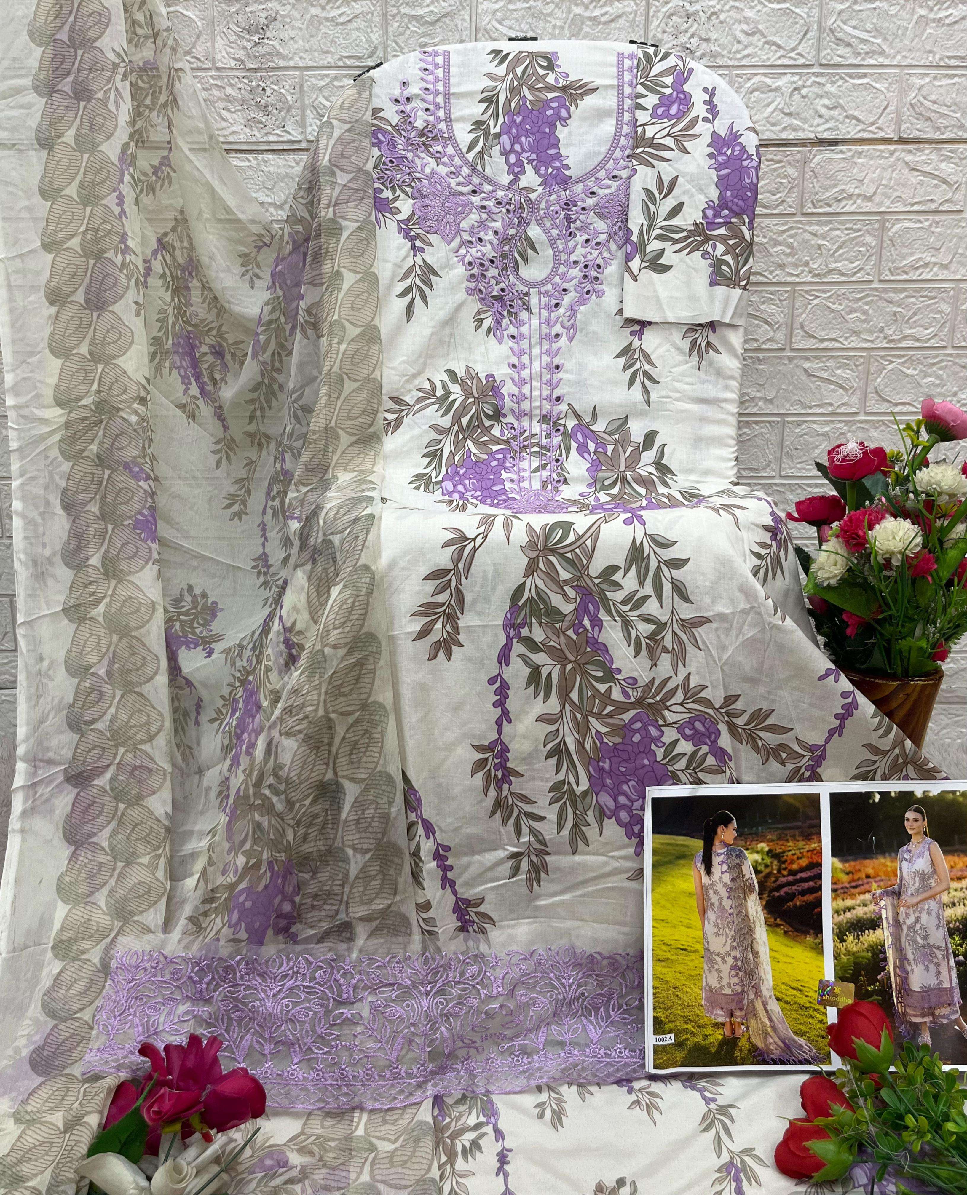 SHARADDHA DESIGNER FLORA VOL 1 L