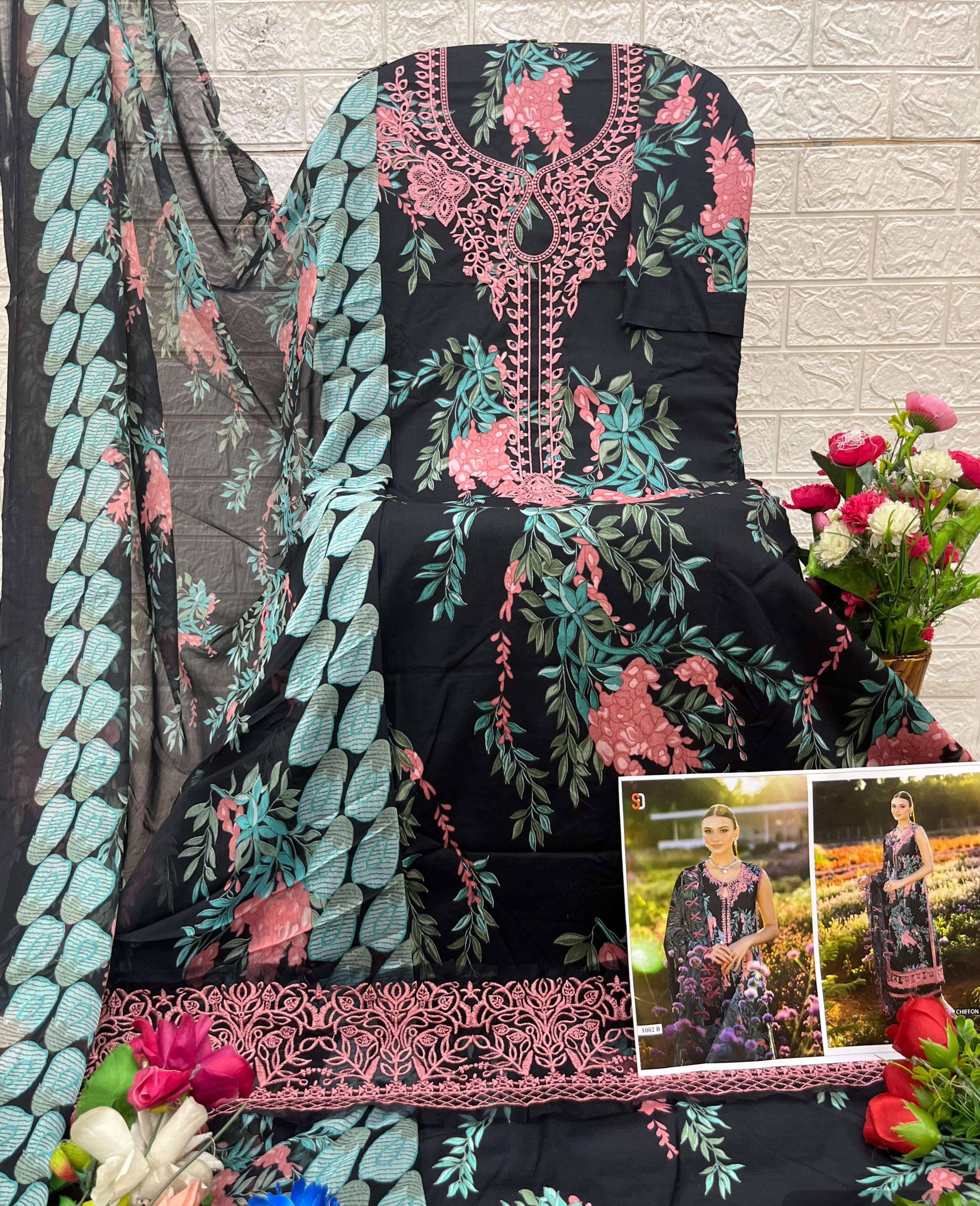 SHARADDHA DESIGNER FLORA VOL 1 L