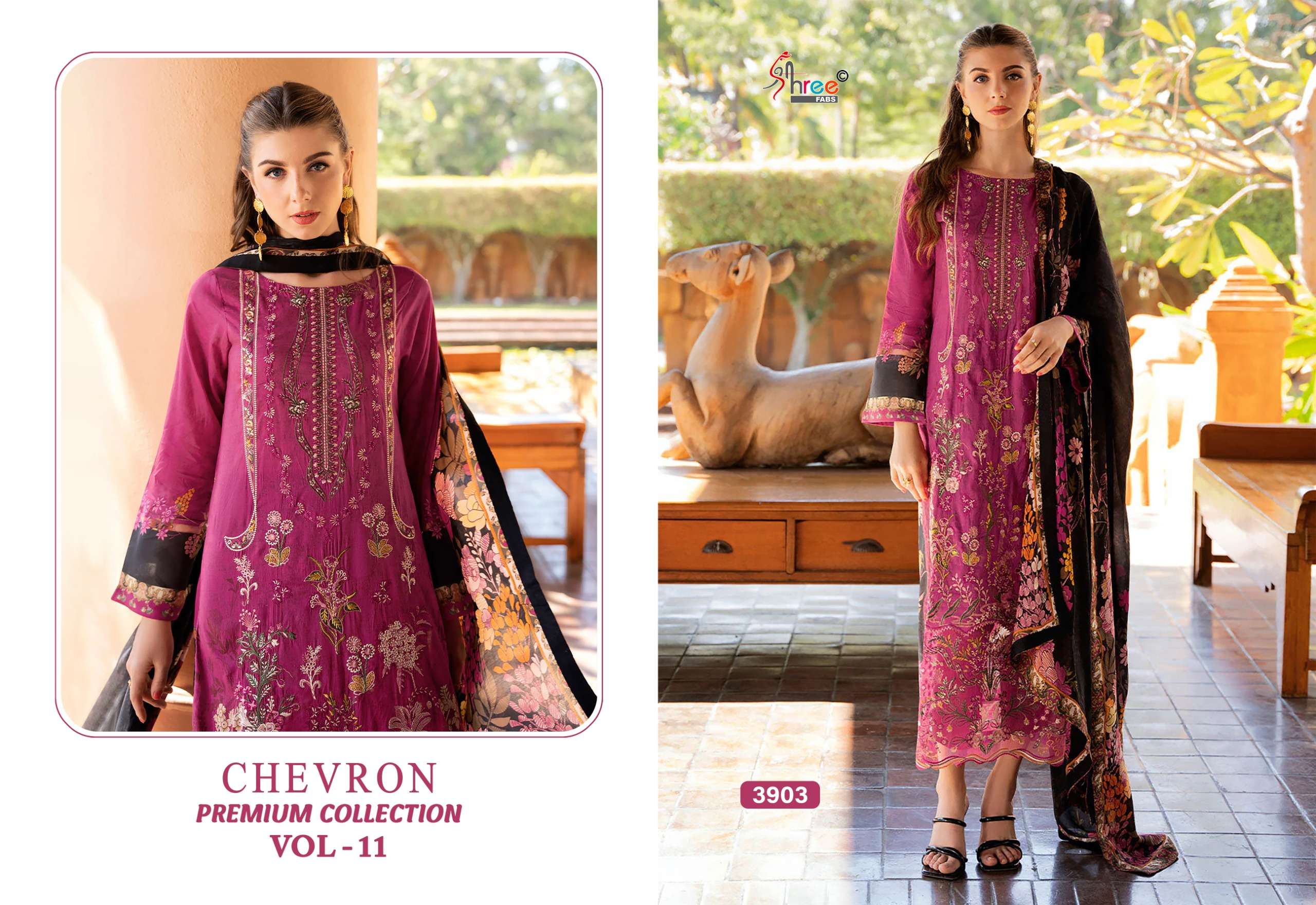 SHREE FABS CHEVRON PREMIUM COLLECTION VOL 11
