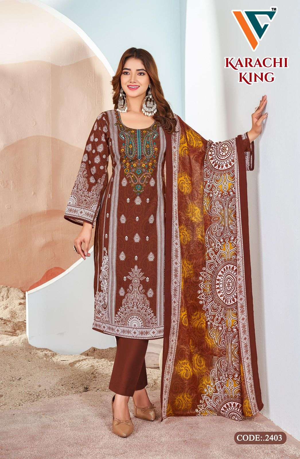 VANDANA‎‎‎‎ CREATION KARACHI KING VOL 24