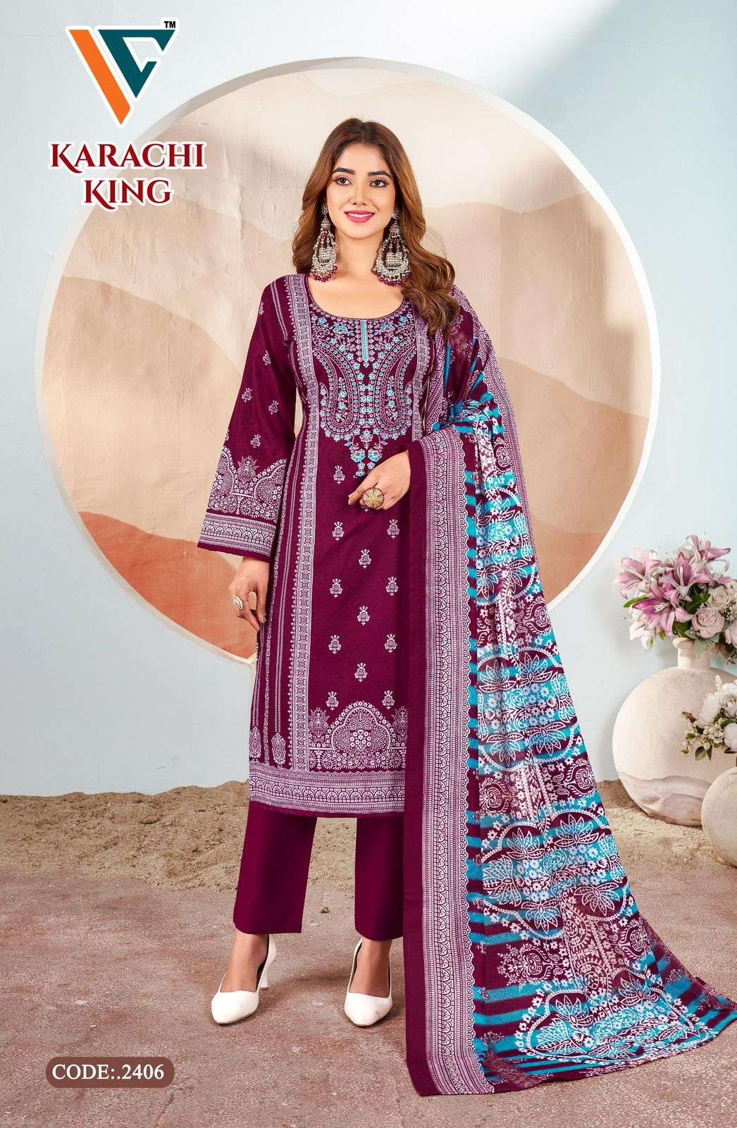 VANDANA‎‎‎‎ CREATION KARACHI KING VOL 24