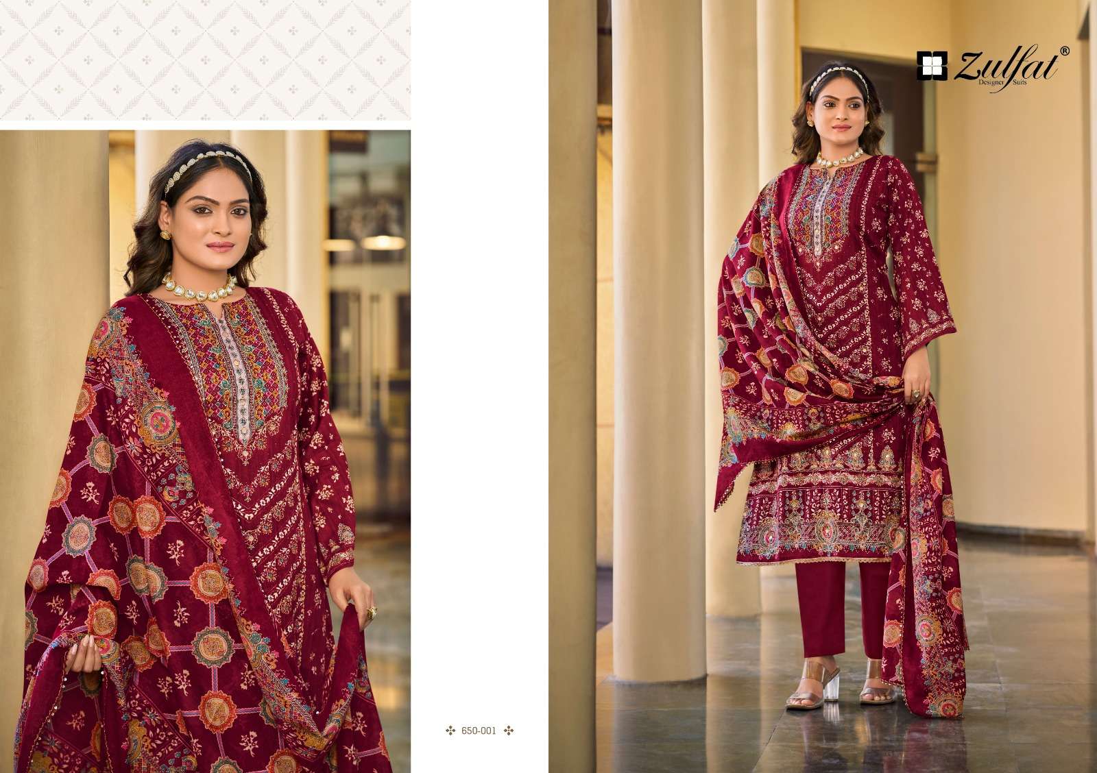 ZULFAT DESIGNER SUITS SANGINI VOL 7
