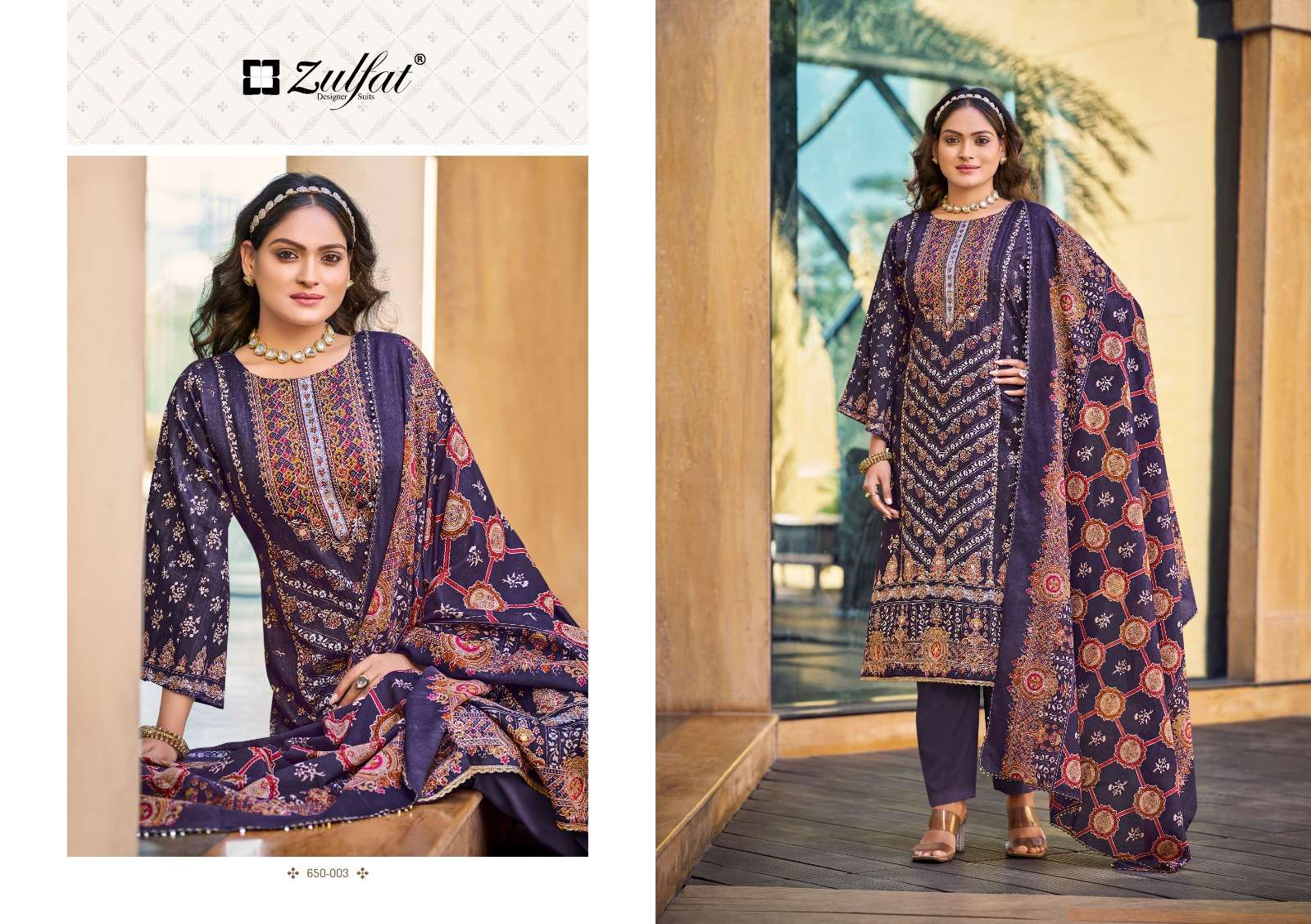 ZULFAT DESIGNER SUITS SANGINI VOL 7