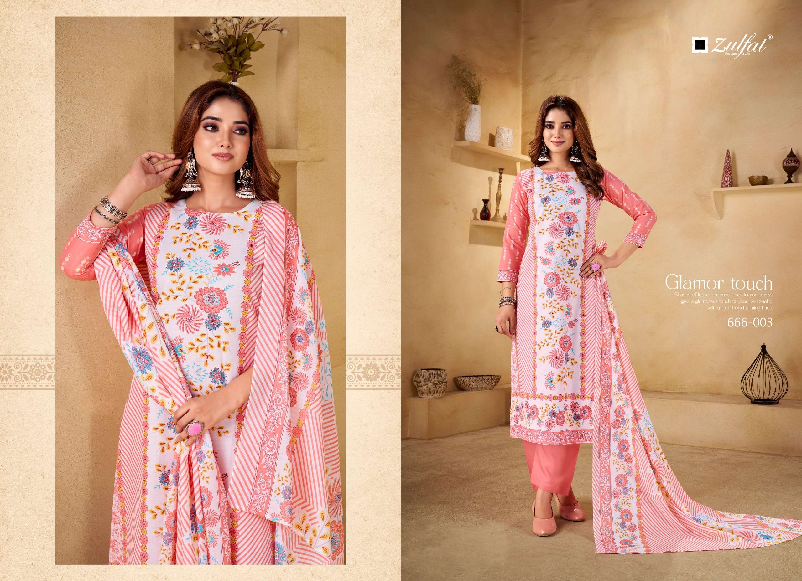 ZULFAT DESIGNER SUITS SUMMER SHINE VOL 3 