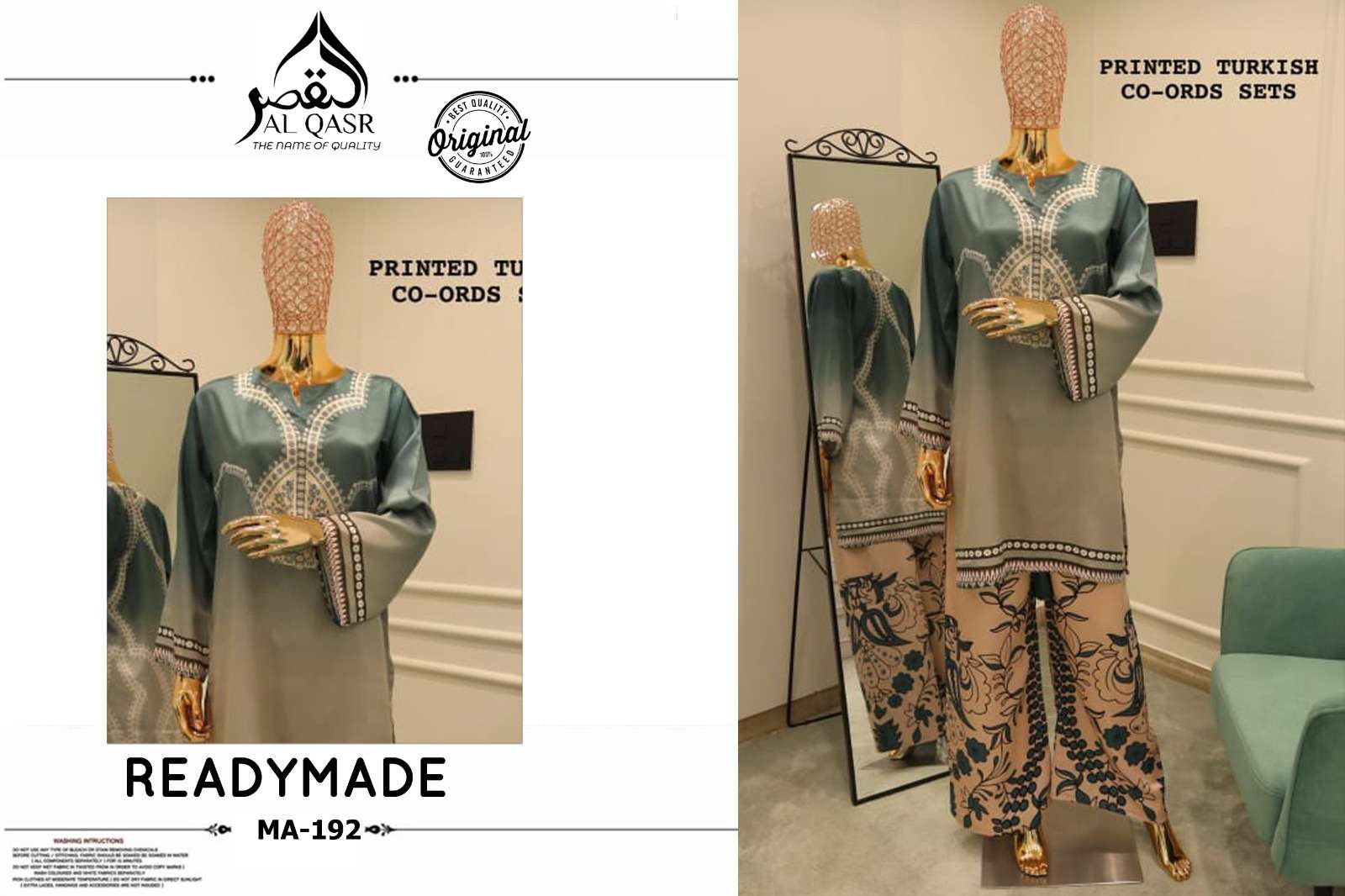 AL QASR TURKISH CO-ORD SET COLLECTION 