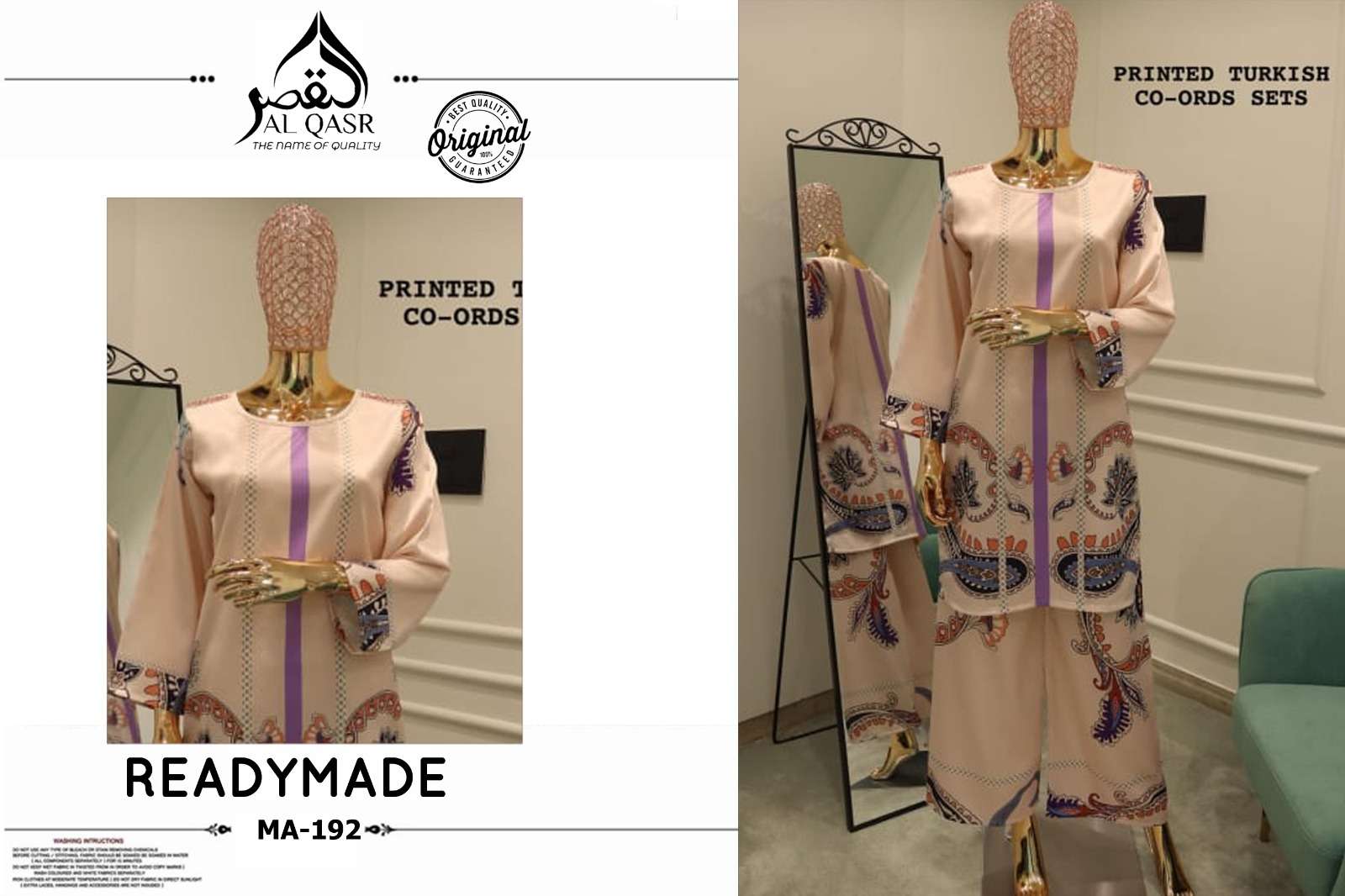 AL QASR TURKISH CO-ORD SET COLLECTION 