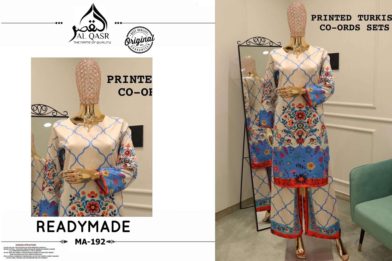 AL QASR TURKISH CO-ORD SET COLLECTION 