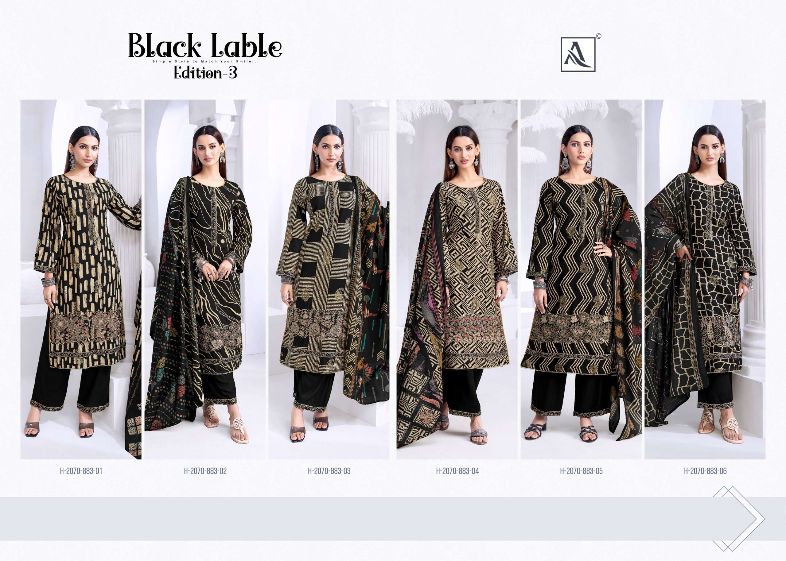 ALOK SUITS BLACK LABLE VOL 3