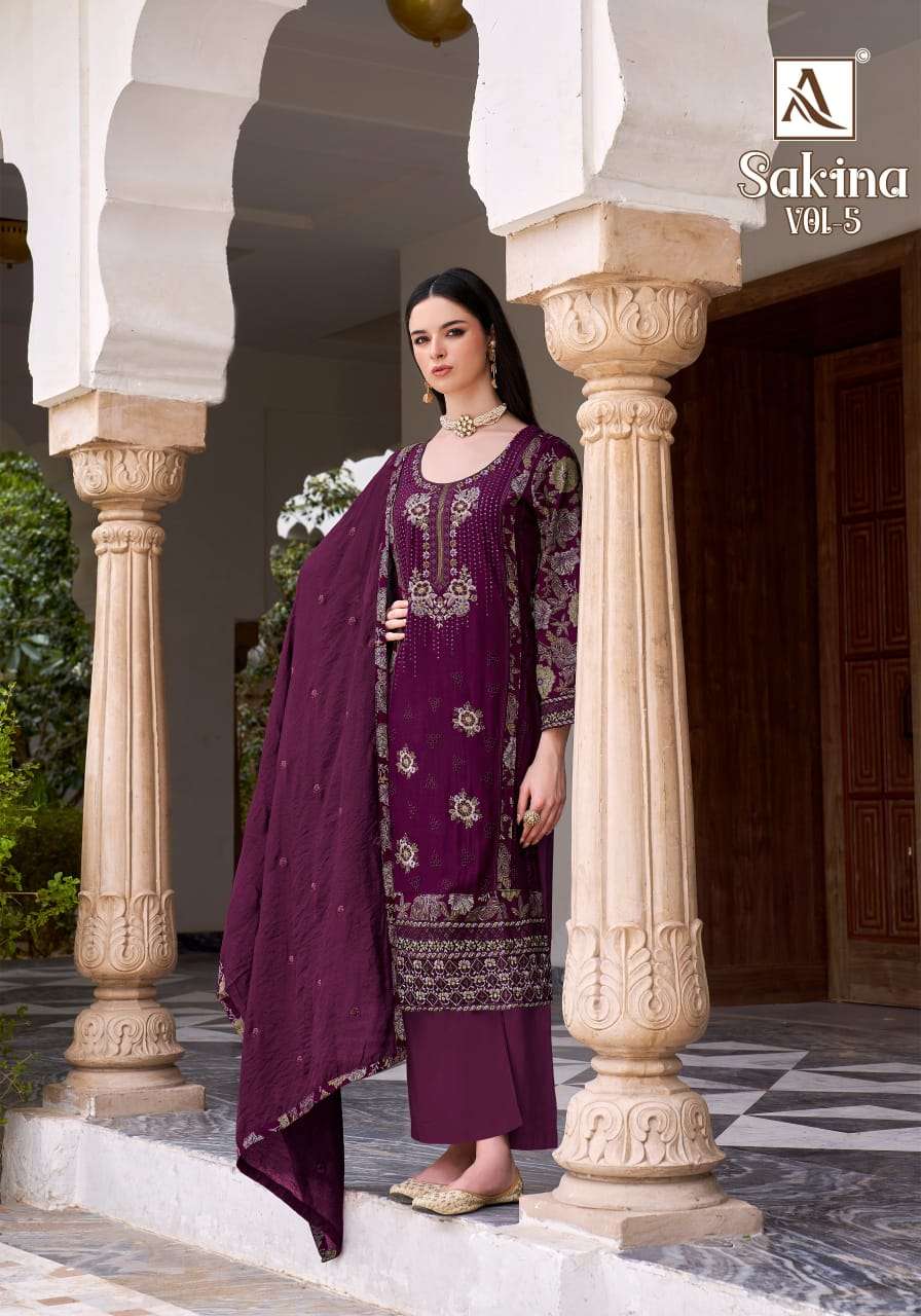 ALOK SUITS SAKINA VOL 5