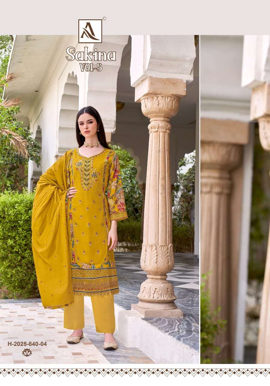 ALOK SUITS SAKINA VOL 5