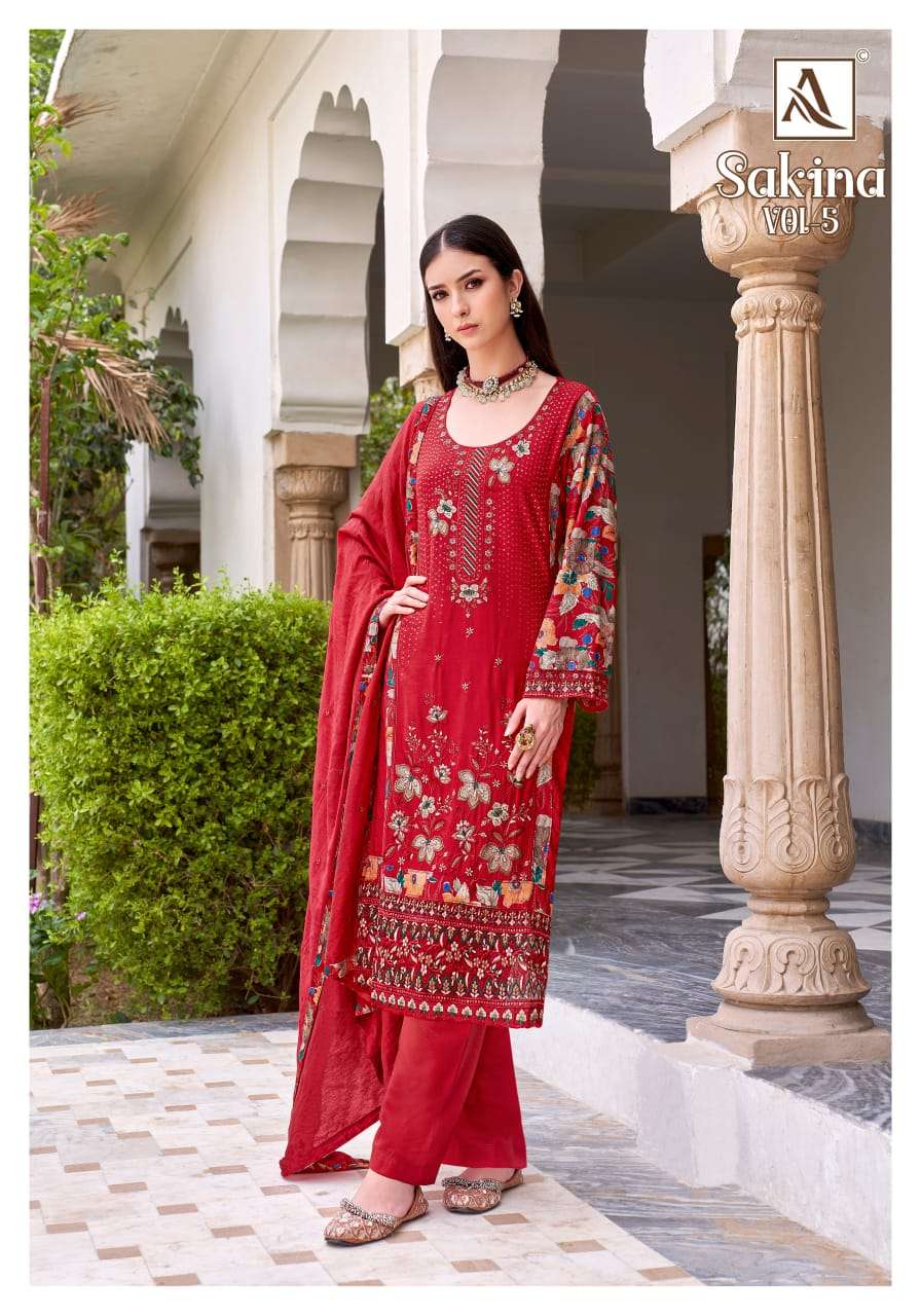ALOK SUITS SAKINA VOL 5