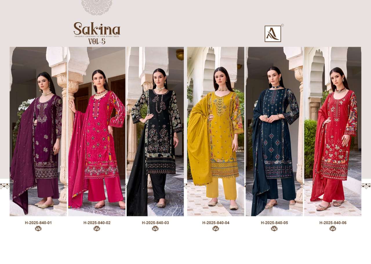 ALOK SUITS SAKINA VOL 5