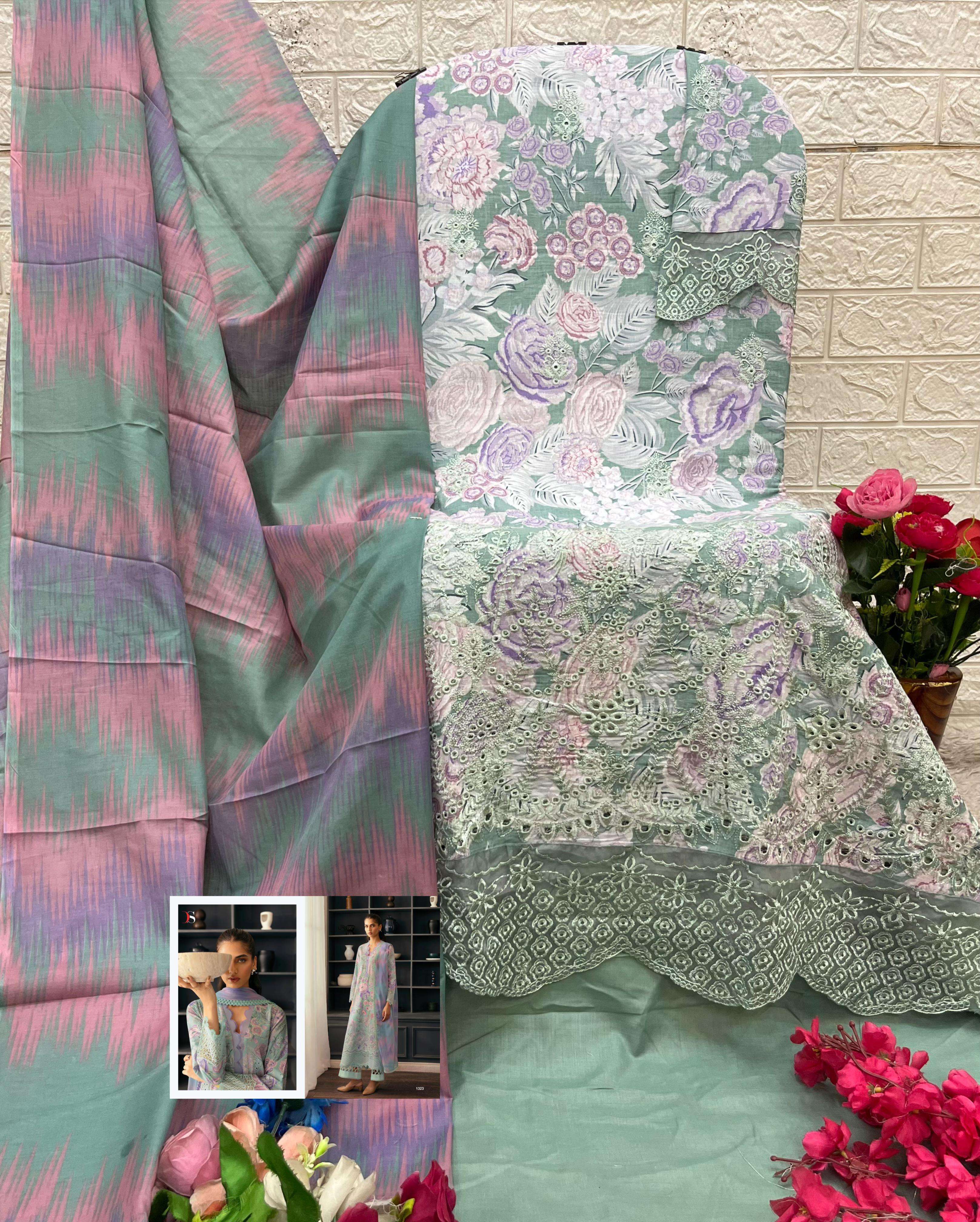 DEEPSY SUITS AFROZEH LAWN 25