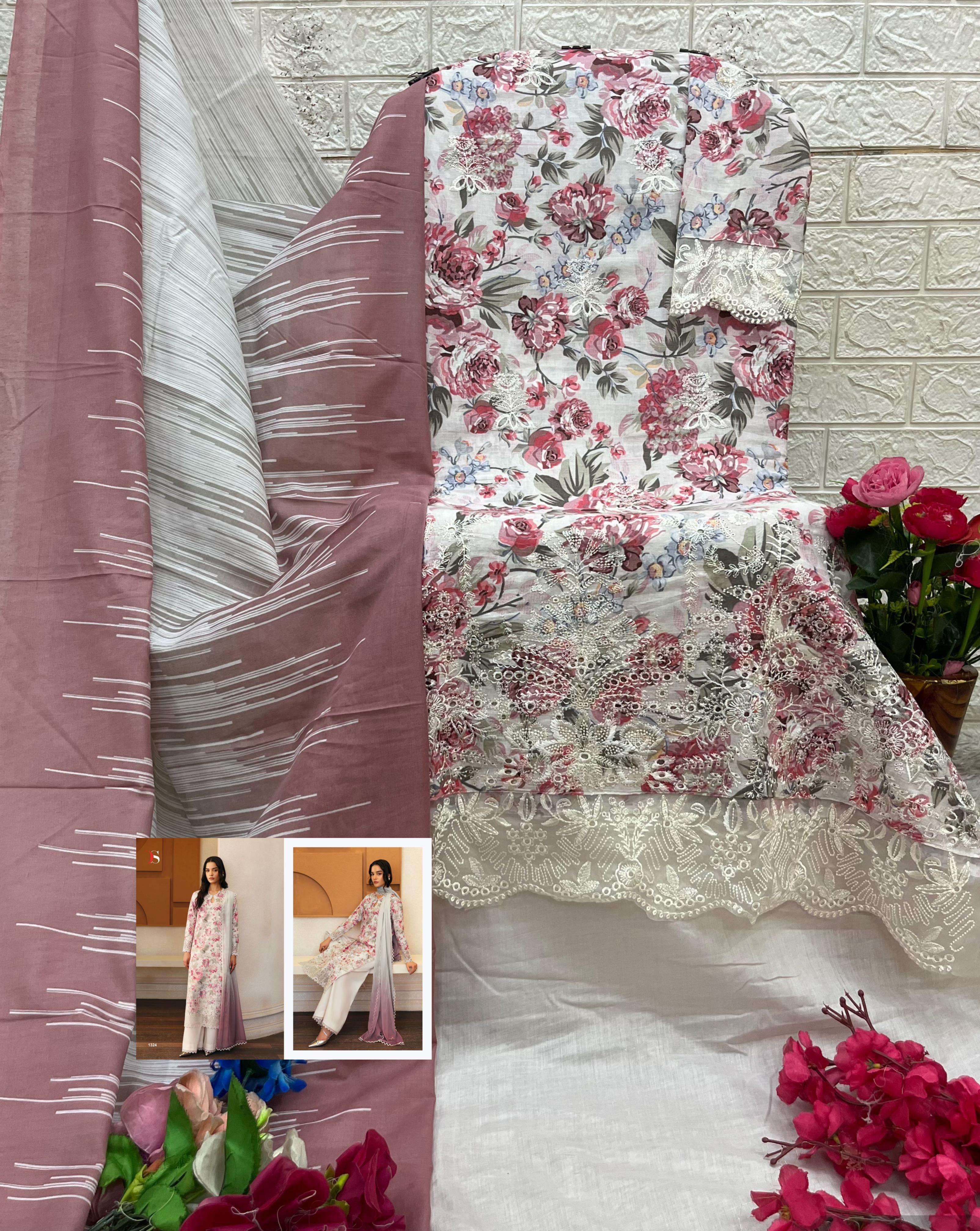 DEEPSY SUITS AFROZEH LAWN 25