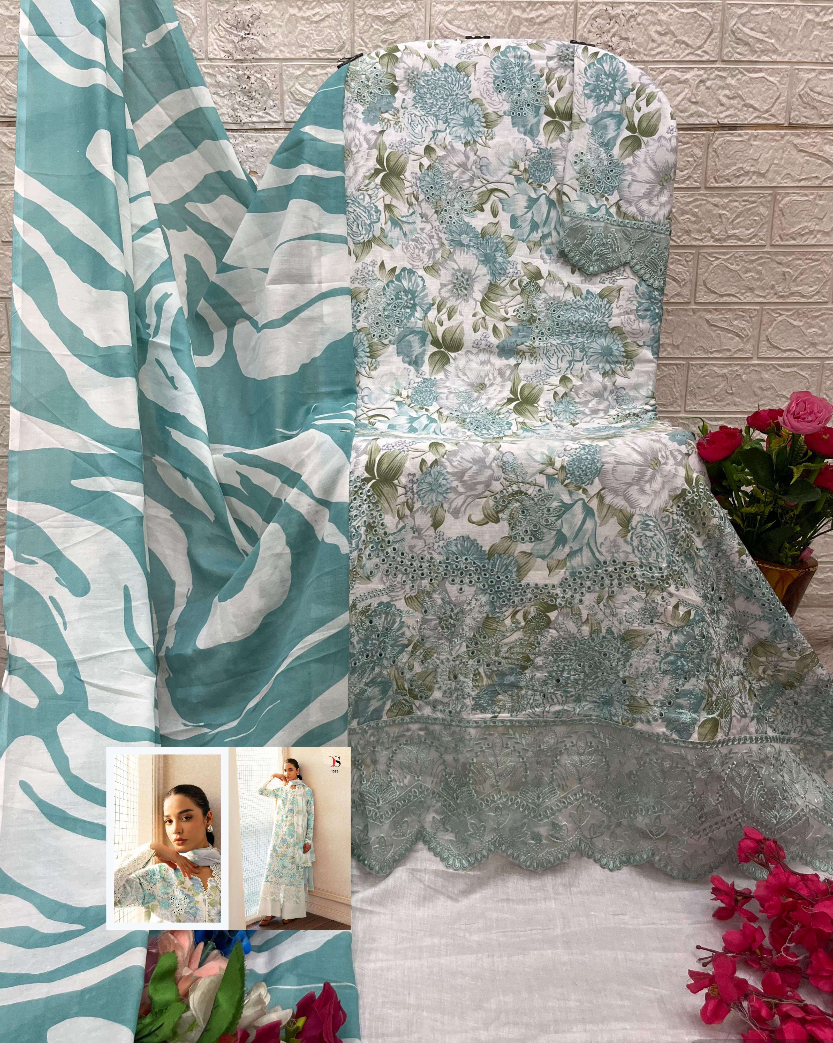 DEEPSY SUITS AFROZEH LAWN 25