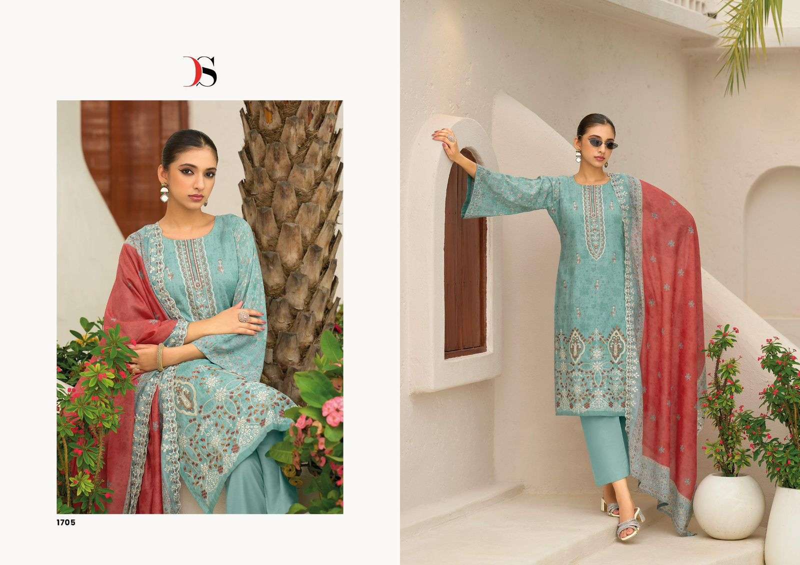 DEEPSY SUITS BIN SAEED LAWN COLLECTION VOL 17