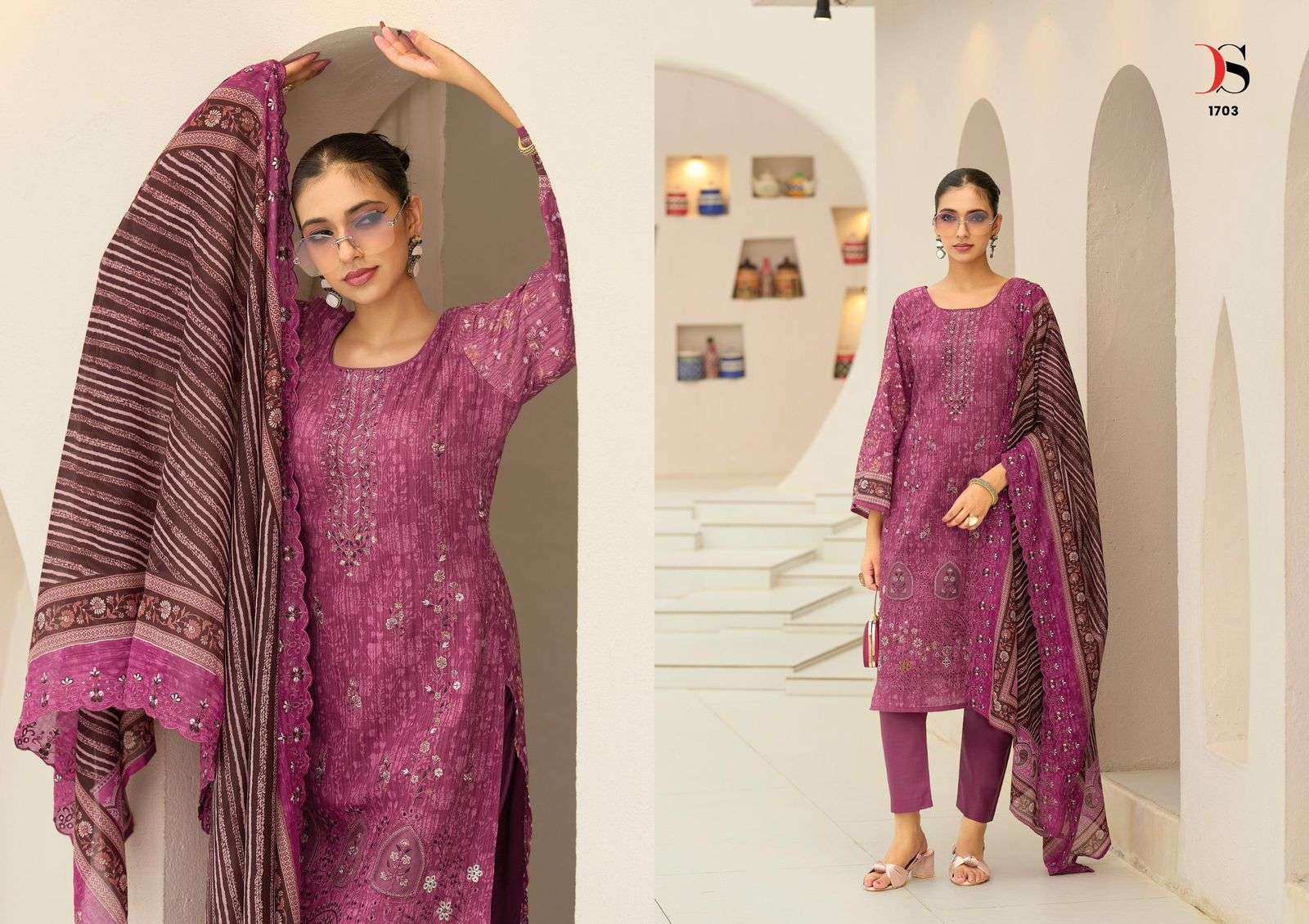 DEEPSY SUITS BIN SAEED LAWN COLLECTION VOL 17