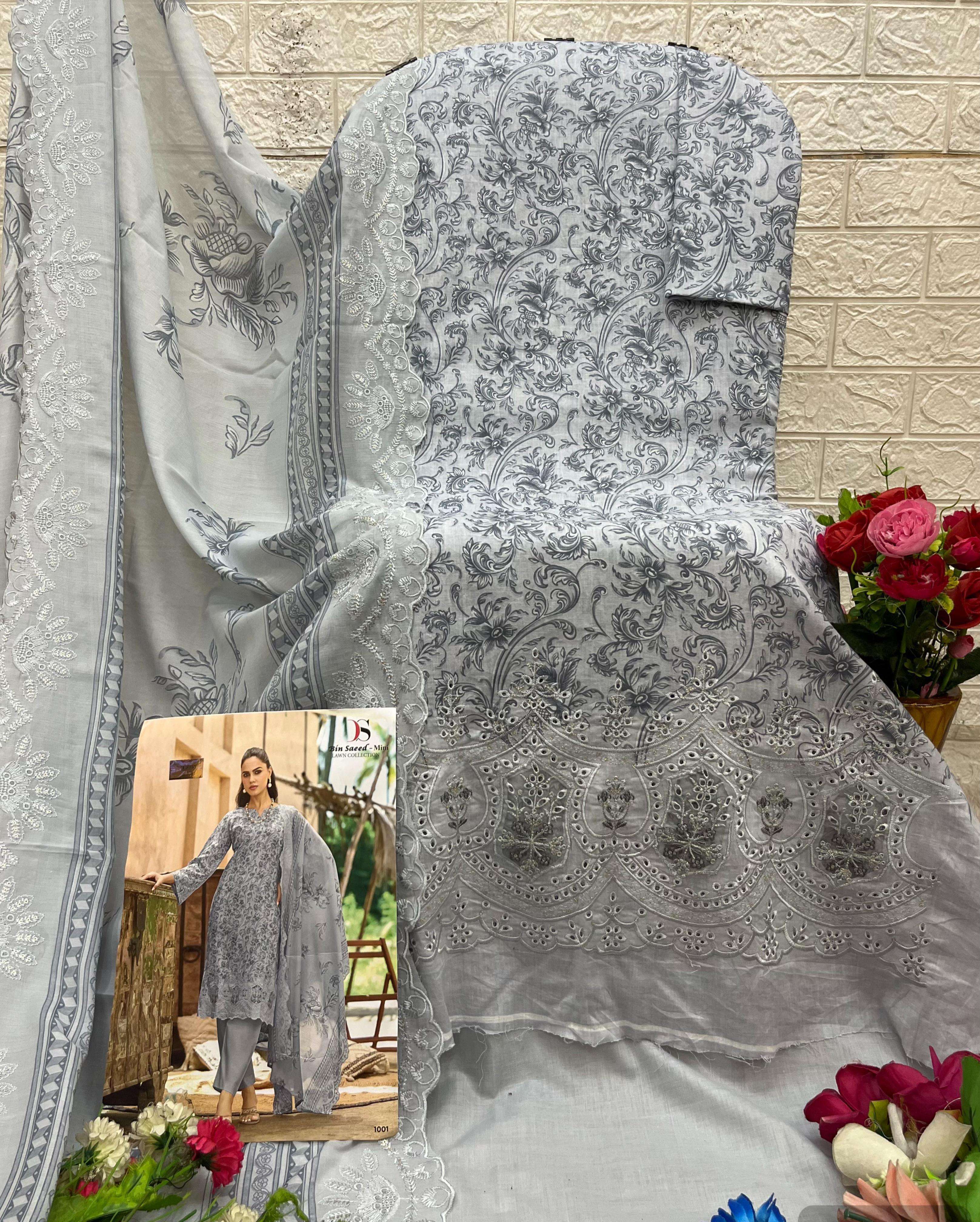 DEEPSY SUITS BIN SAEED MINI LAWN COLLECTION